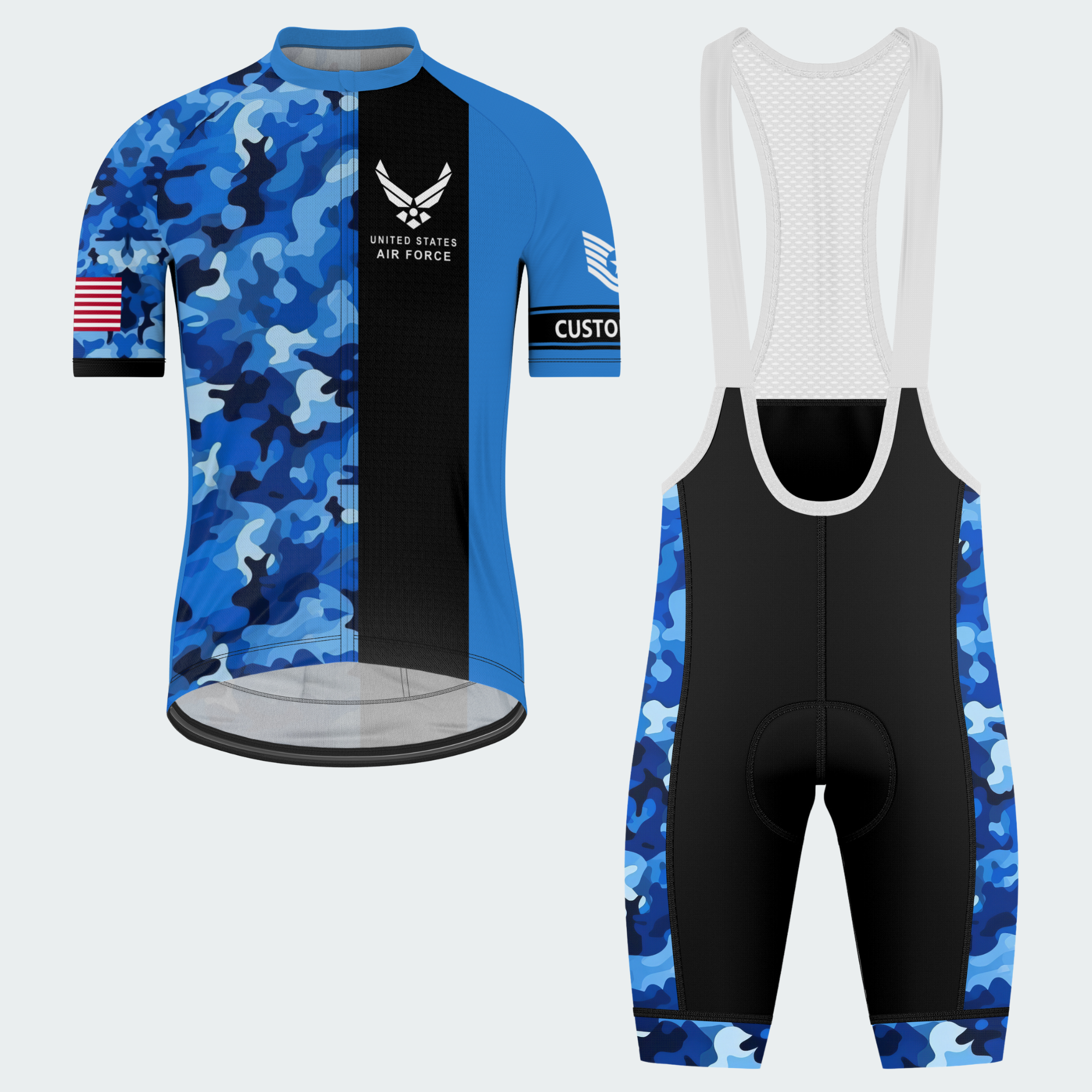 Men’s Personalized USAF Cycling Jersey & Kit