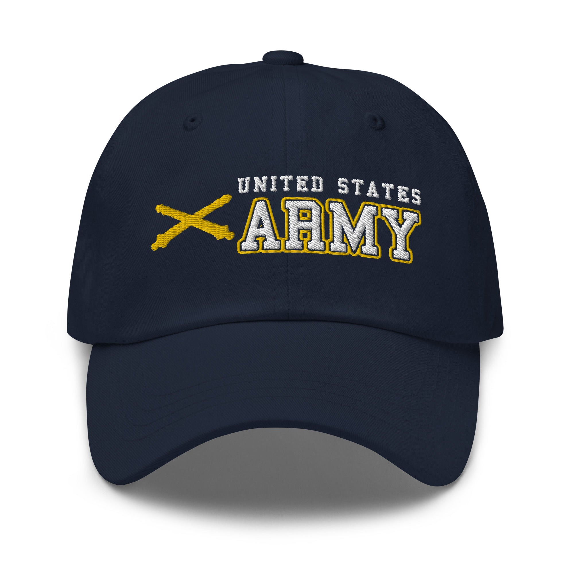US Army Field Artillery Ranks/Insignia Embroidered Dad Hat