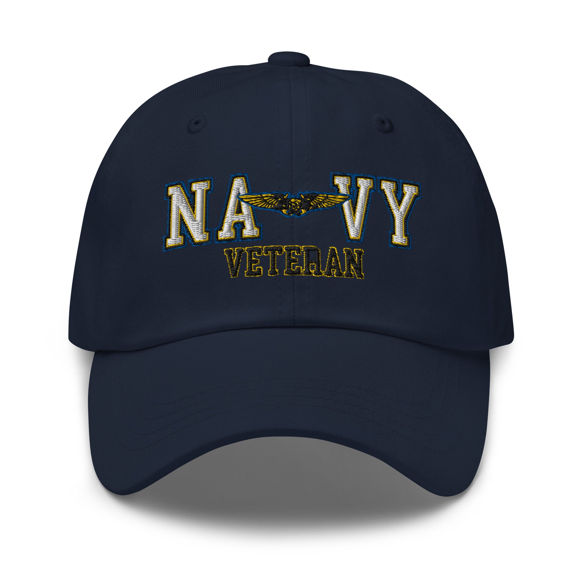 US Navy Naval Astronaut Flight Officer Veteran Embroidered Dad Hat