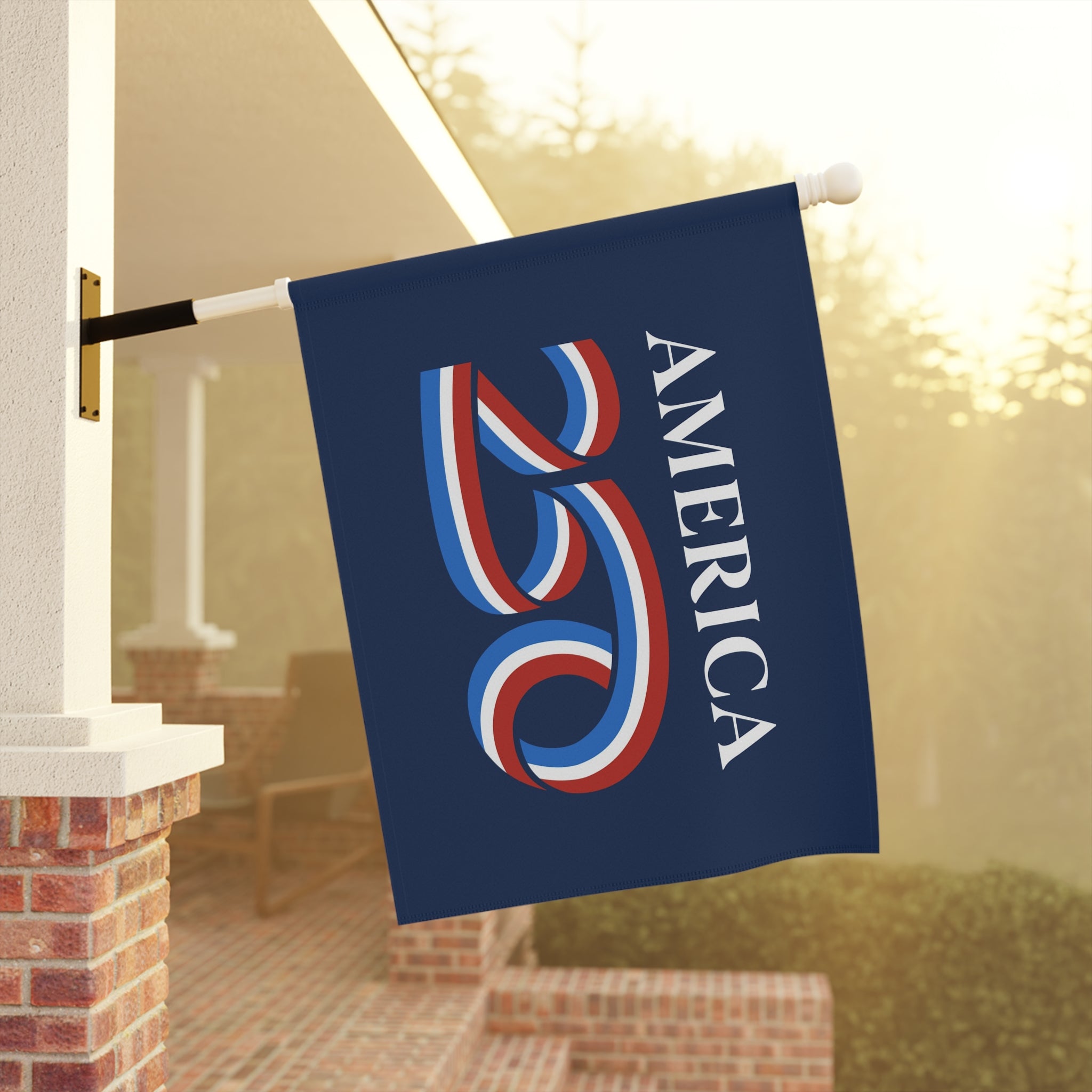 America 250 House Flag 28''x40'' Twin-Side Printing