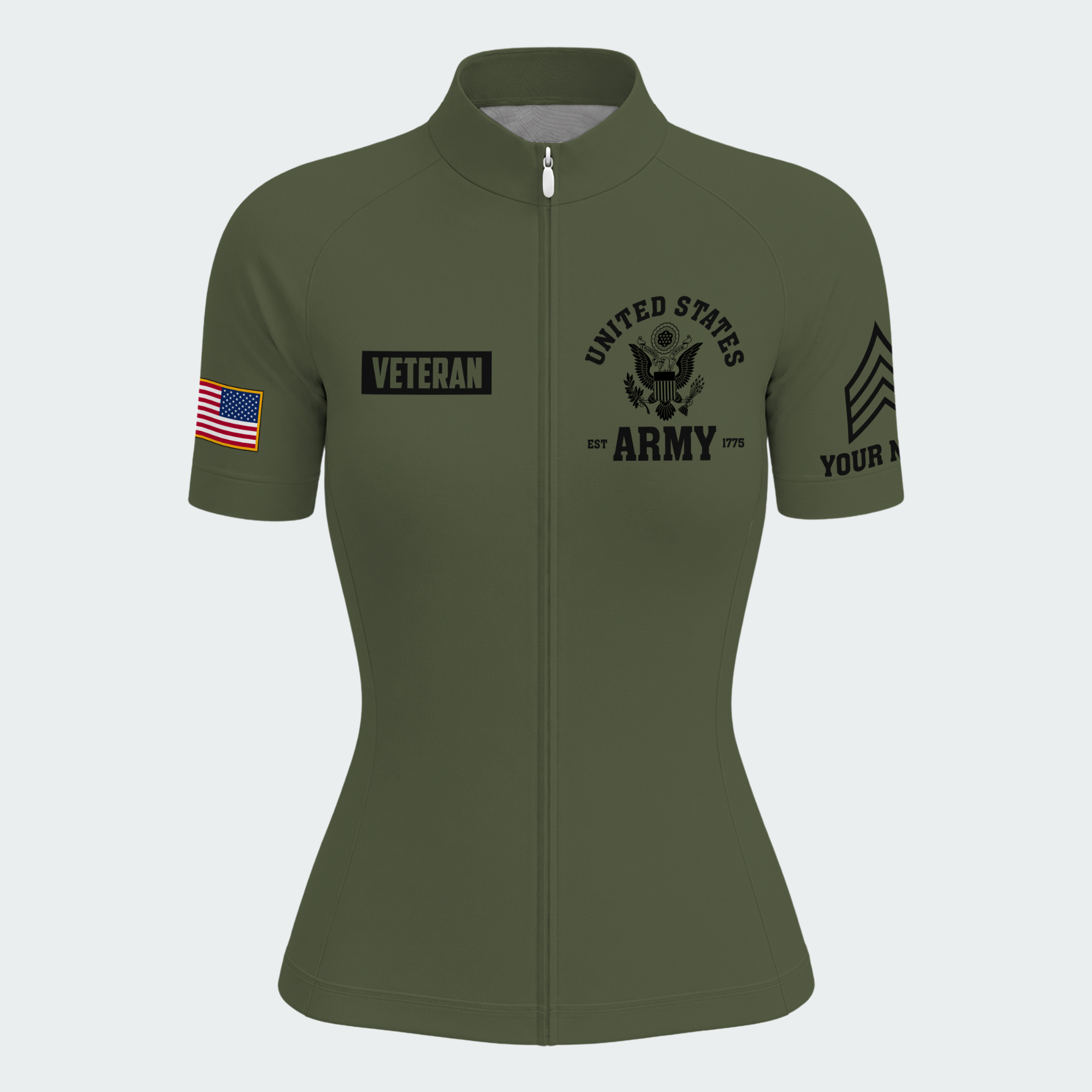 Women’s Personalized Female Veteran Not Most Women Cycling Jersey & Kit