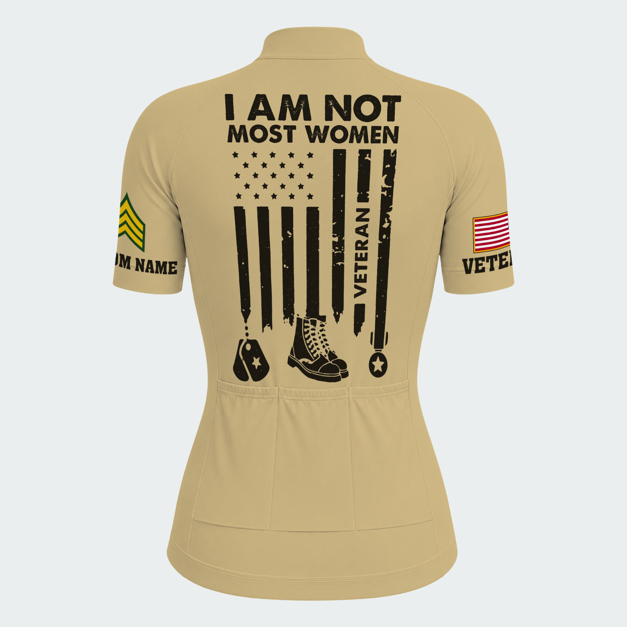 Women’s Personalized Army Female Veteran Cycling Jersey & Kit