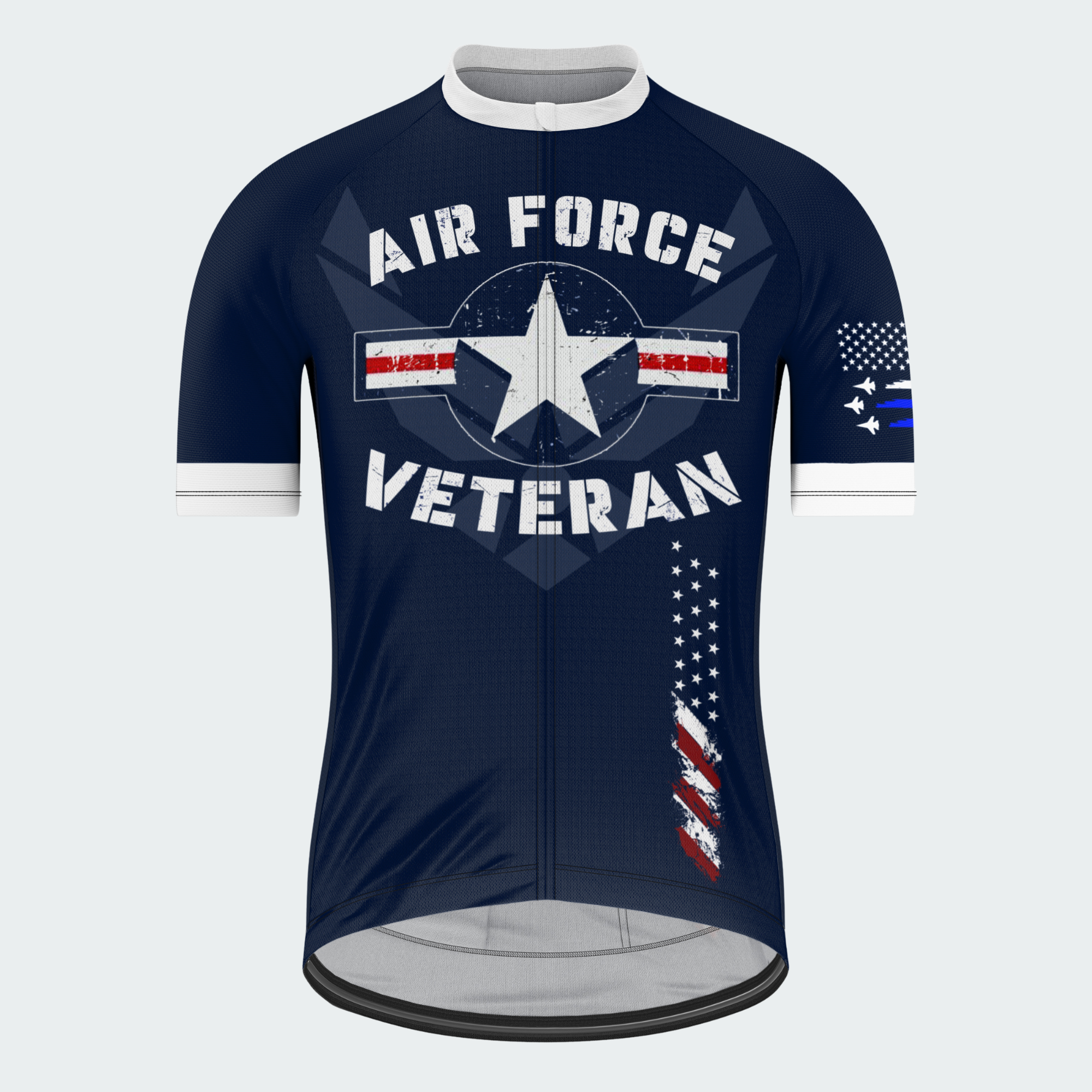 Men’s U.S. Air Force Veteran Pride Cycling Jersey & Kit