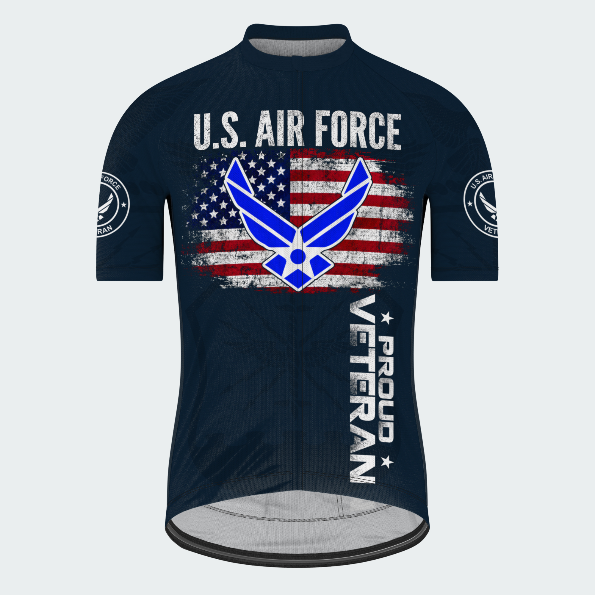 Men’s U.S. Air Force Proud Veteran Cycling Jersey & Kit