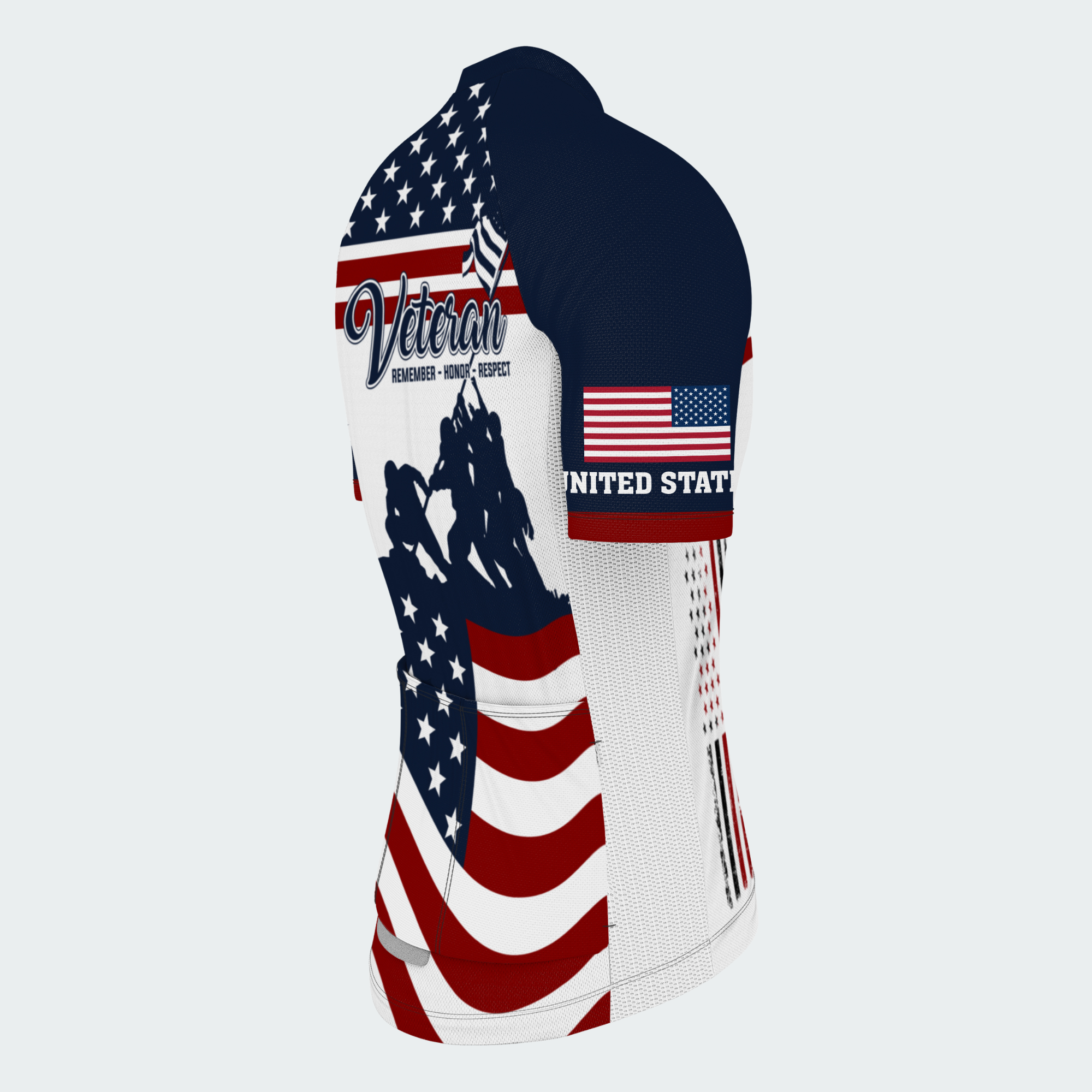 Men’s USA Veteran Honor Cycling Jersey & Kit