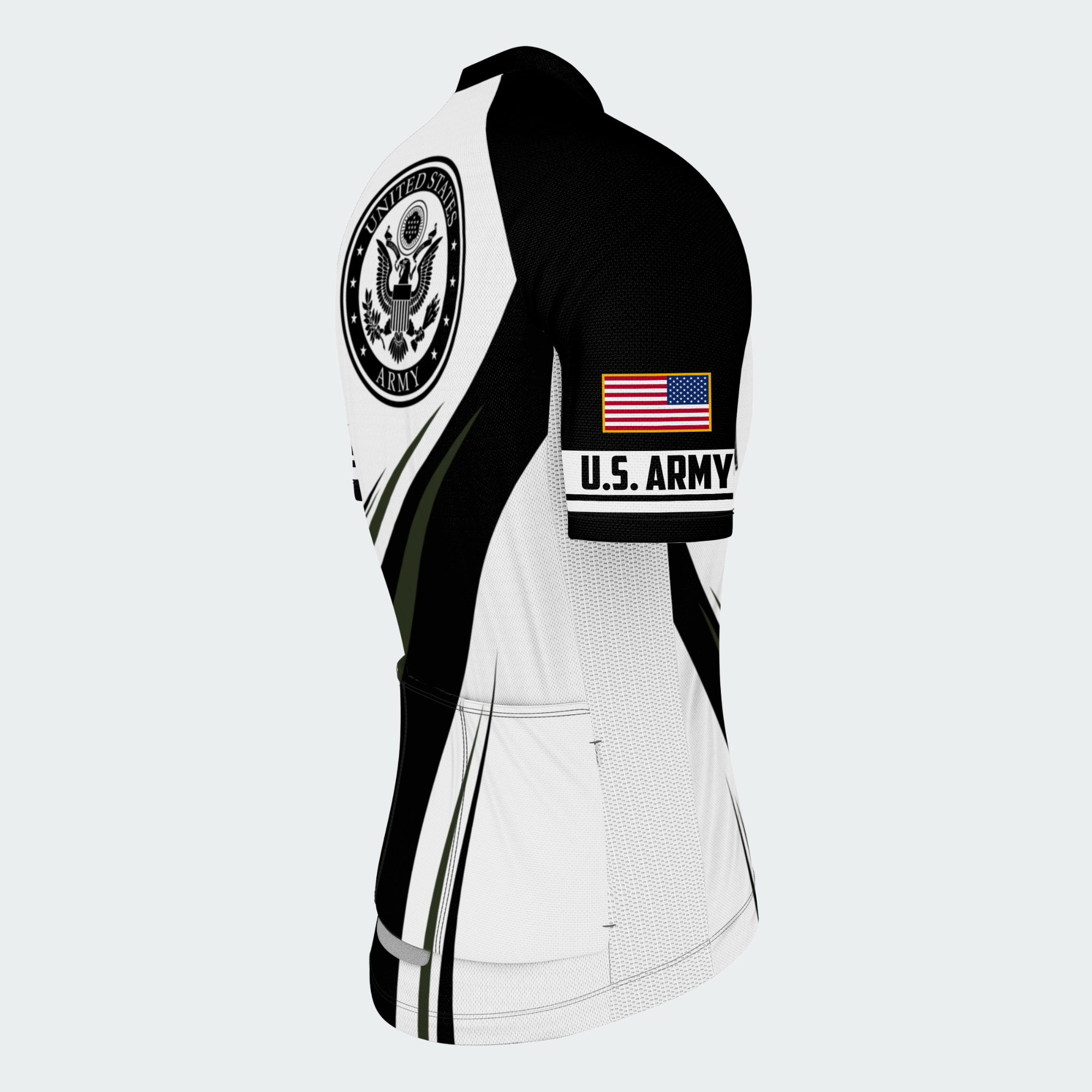Men’s Personalized USA Veteran Pride Cycling Jersey & Kit