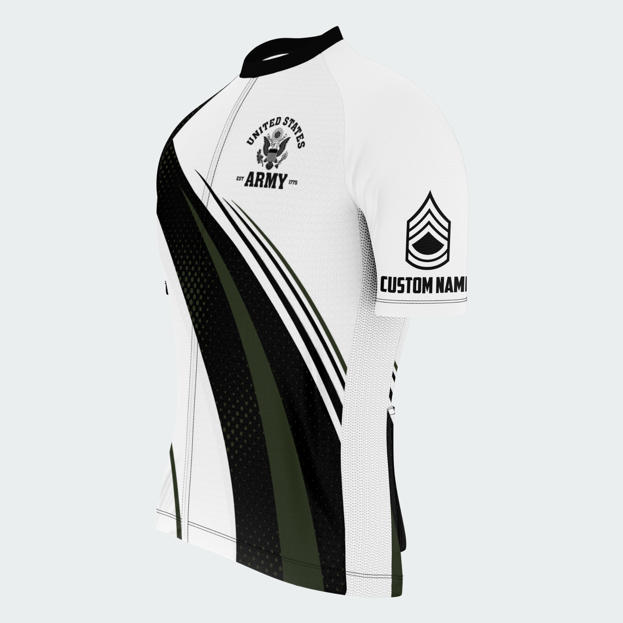 Men’s Personalized U.S. Army Proud Veteran Cycling Jersey & Kit
