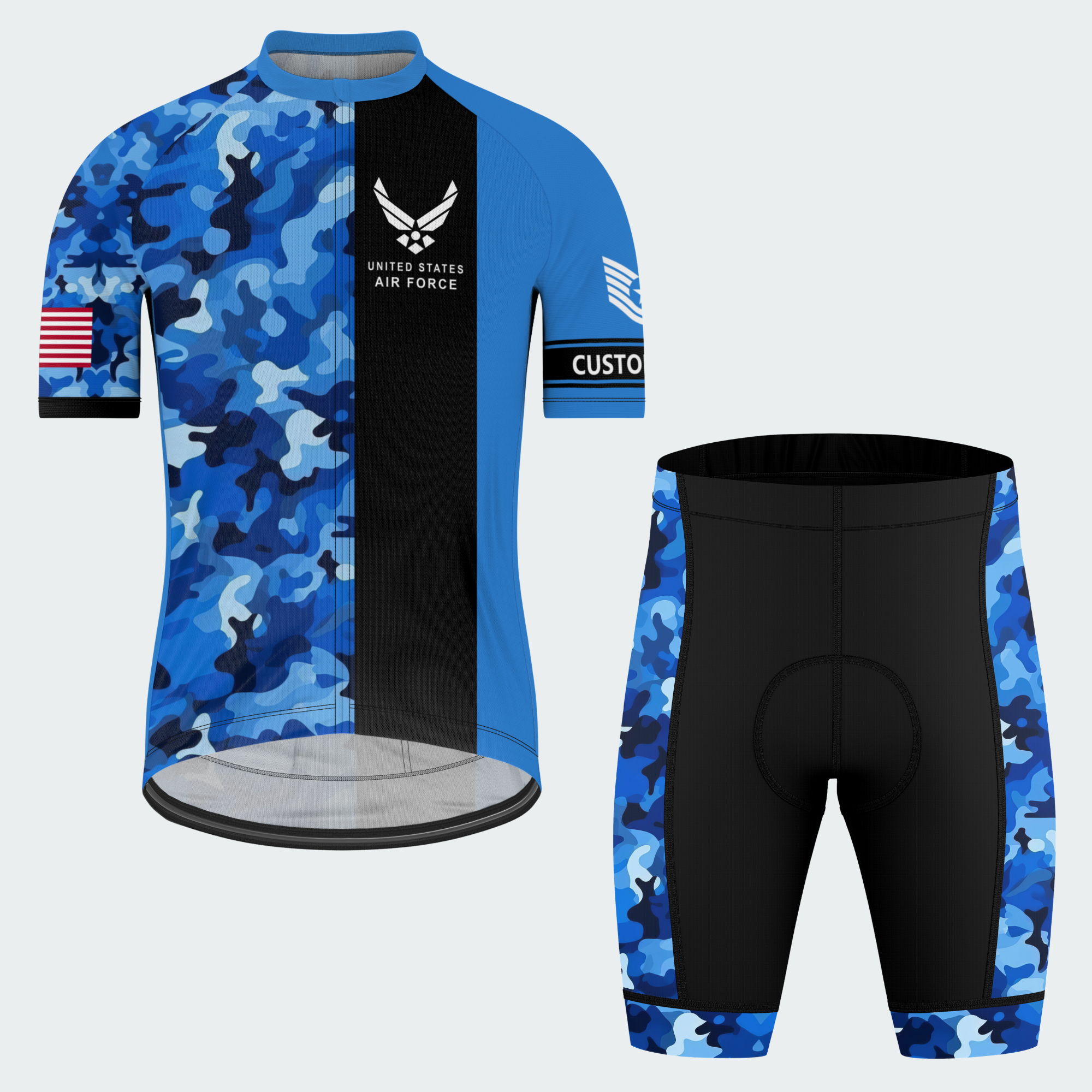 Men’s Personalized USAF Cycling Jersey & Kit