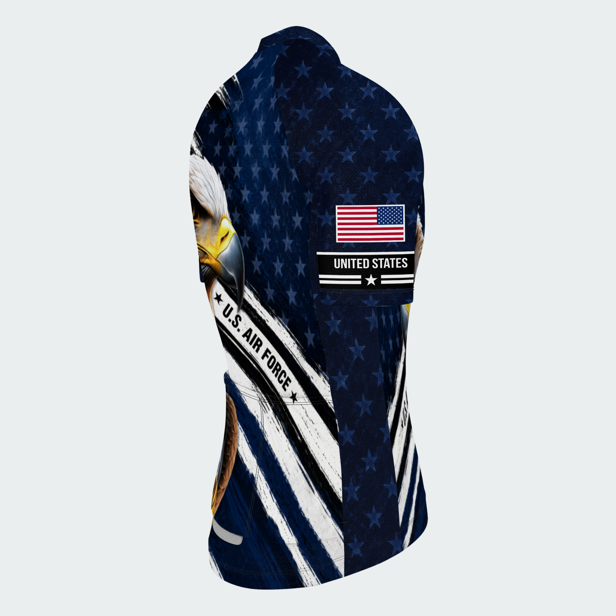 Men’s Personalized U.S. Air Force Eagle Pride Cycling Jersey & Kit
