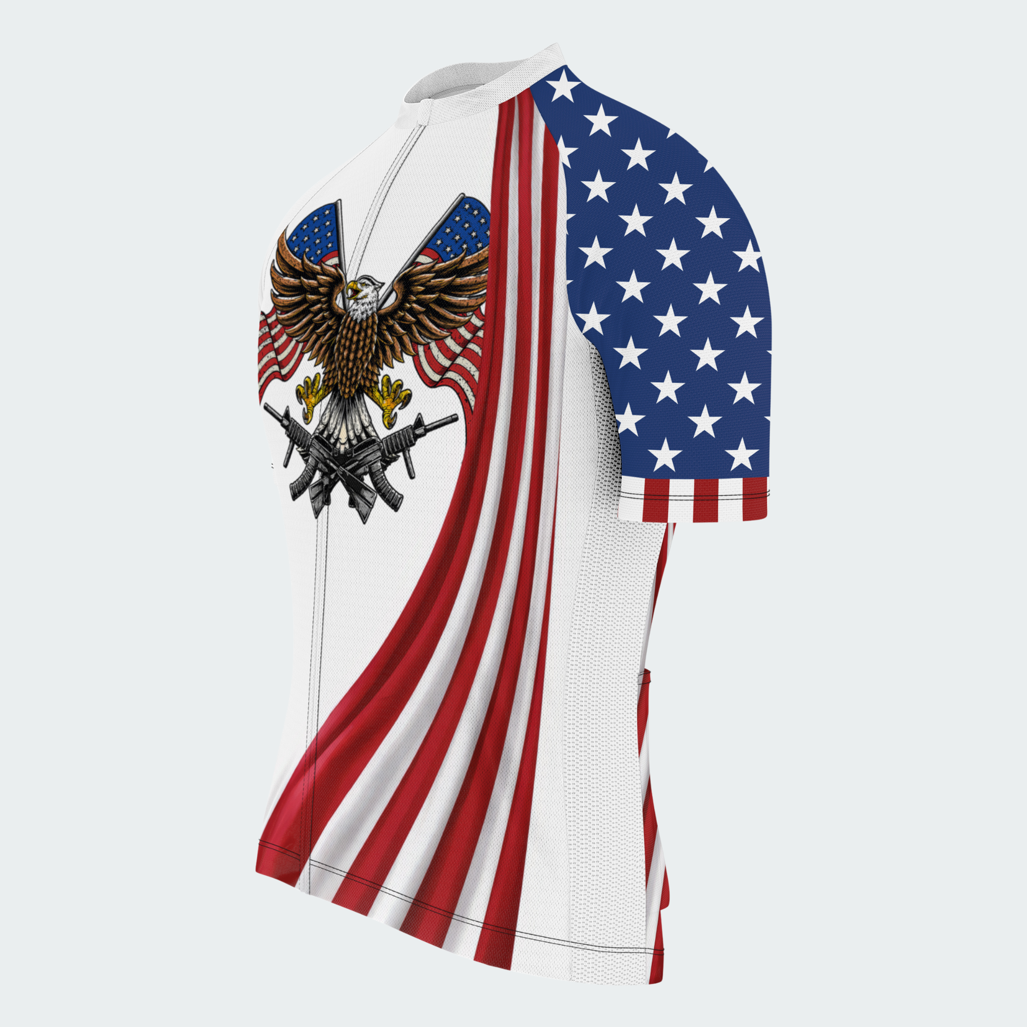 Men’s I Am A Veteran Legacy Regular Fit Cycling Jersey