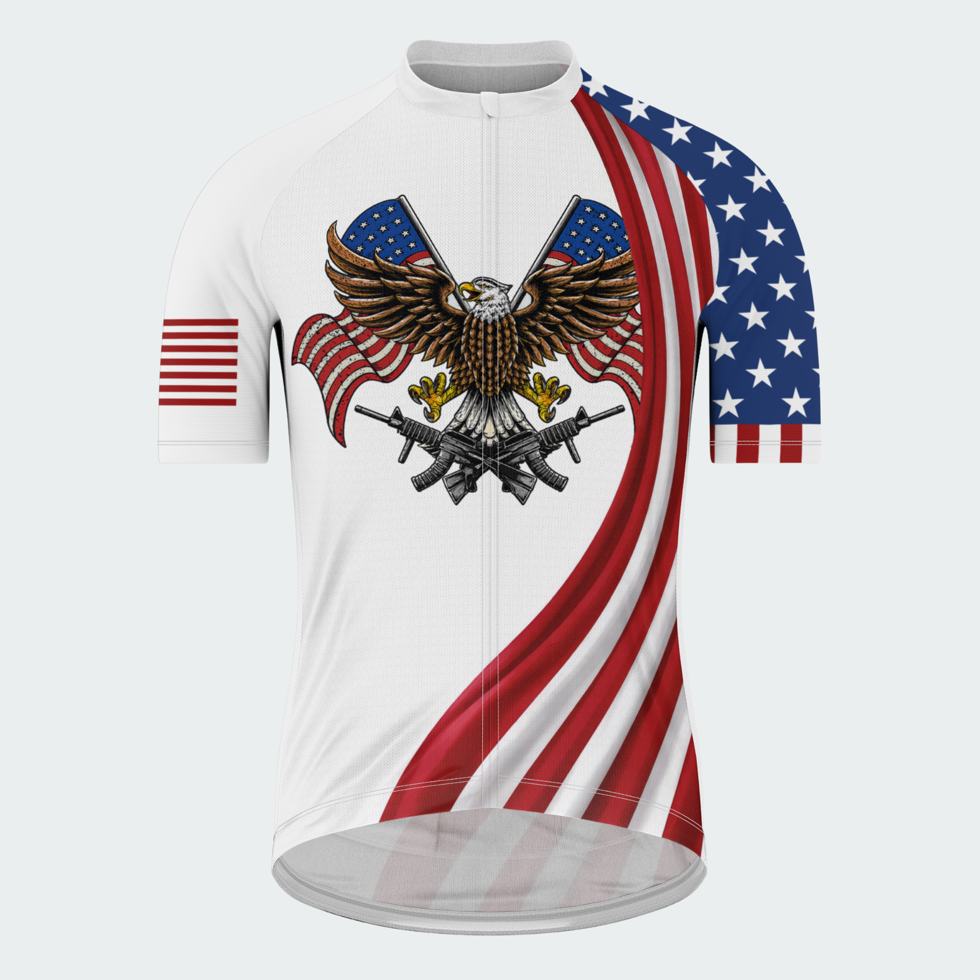 Men’s I Am A Veteran Legacy Regular Fit Cycling Jersey