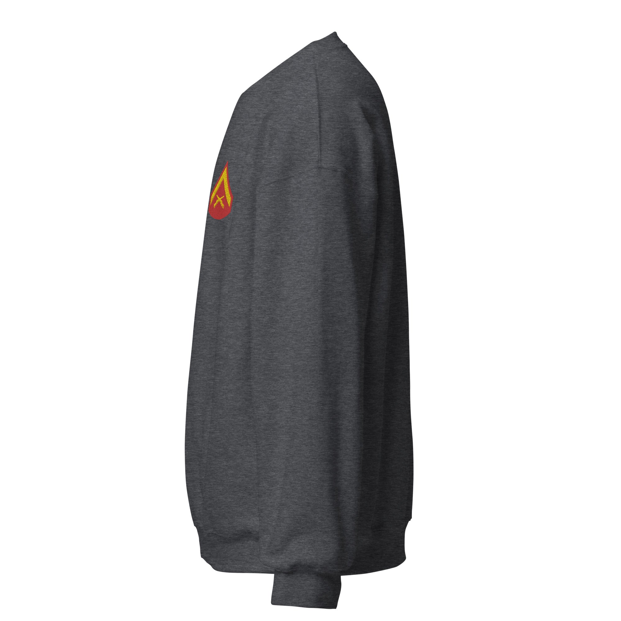 Custom MARlNE Ranks, Insignia Embroidered Unisex Sweatshirt