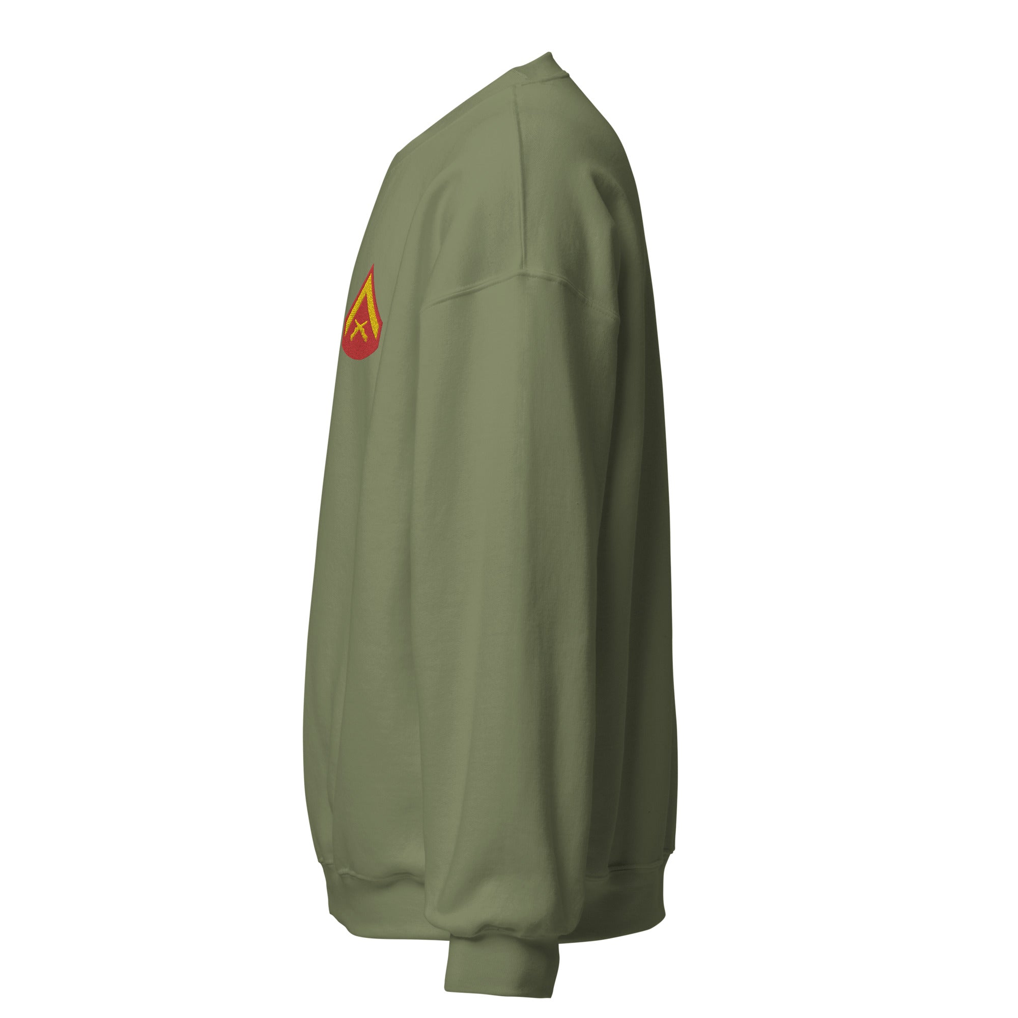 Custom MARlNE Ranks, Insignia Embroidered Unisex Sweatshirt