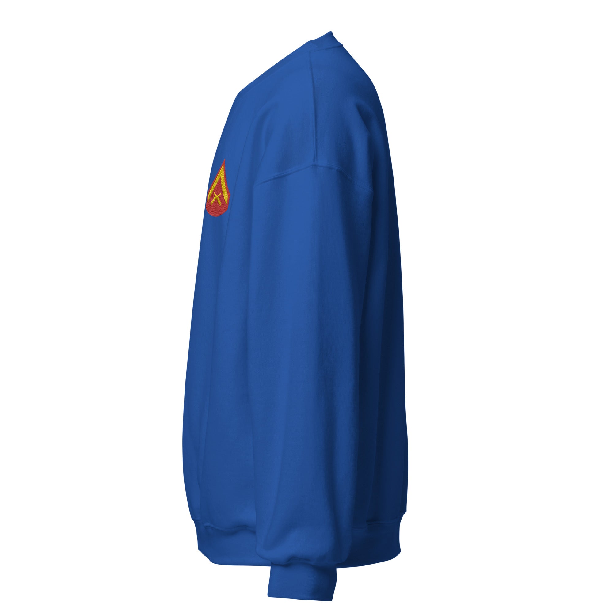 Custom MARlNE Ranks, Insignia Embroidered Unisex Sweatshirt
