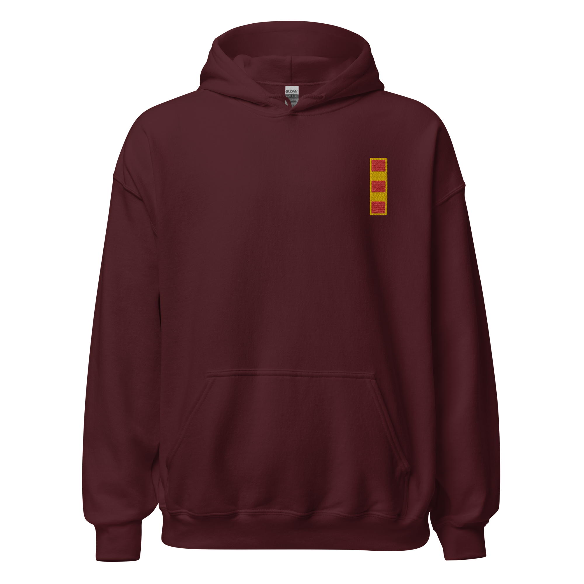 Custom MARlNE Ranks, Insignia Embroidered Unisex Hoodie
