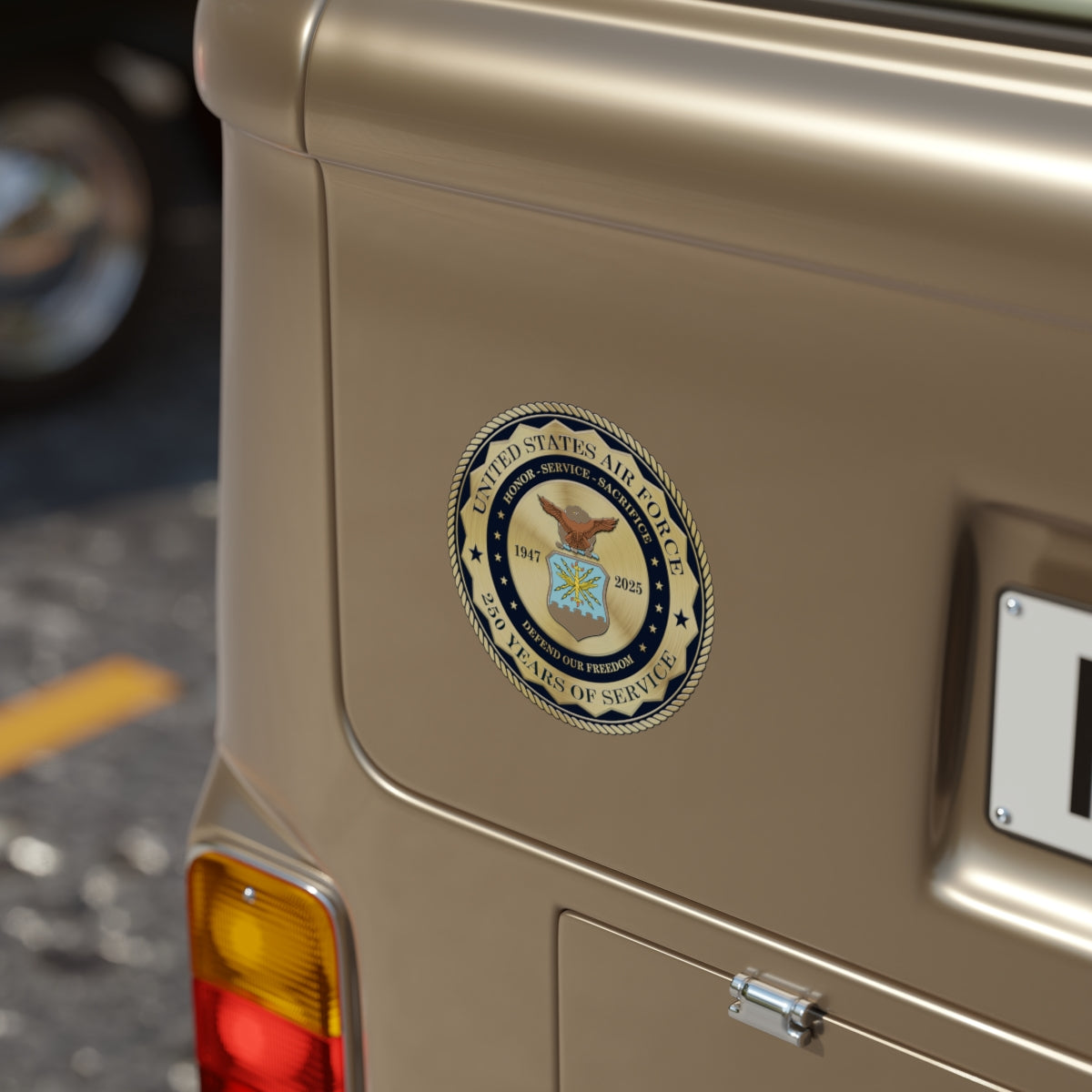 US Air Force 250 Years Of Service Stickers