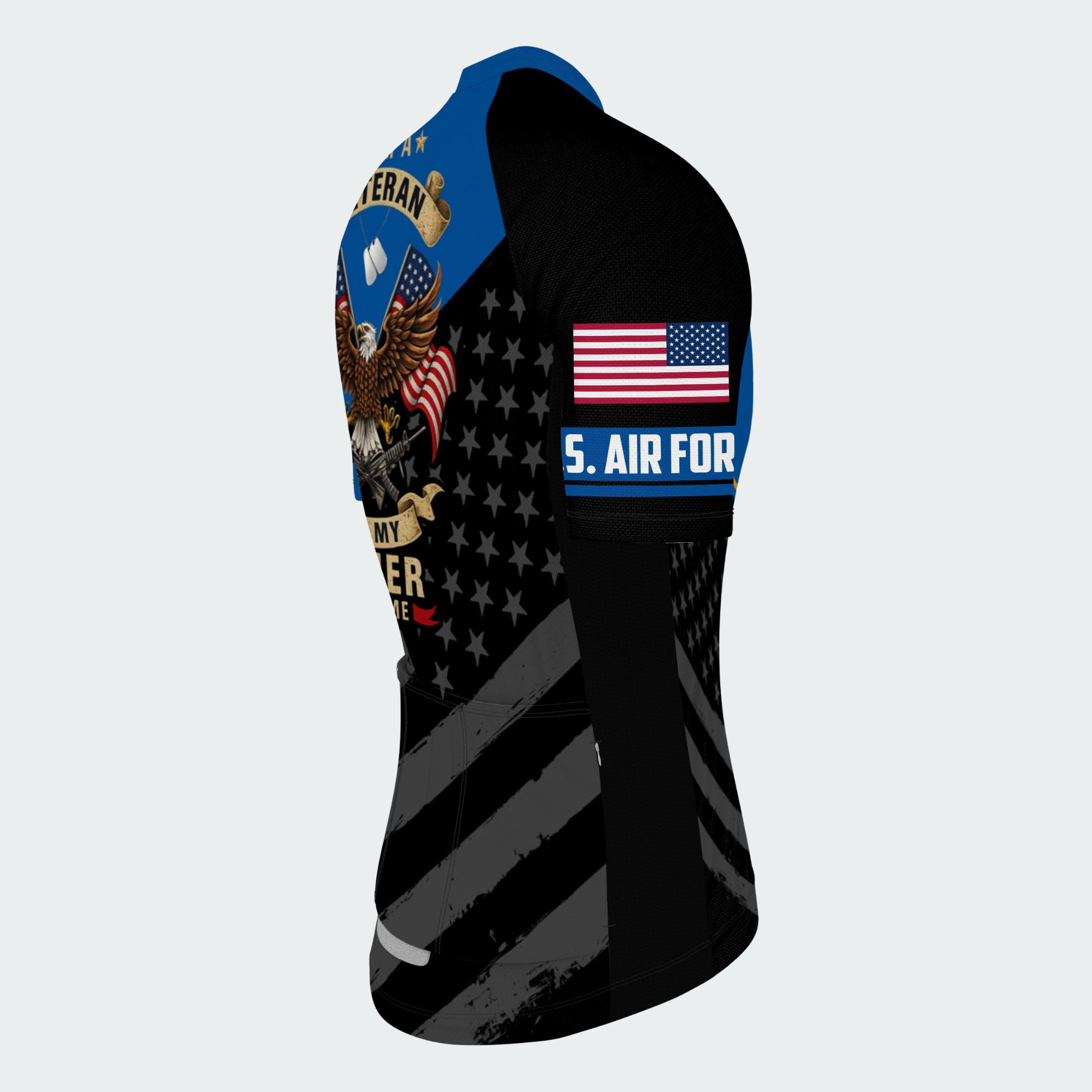 Men’s Personalized U.S. Air Force Veteran Legacy Cycling Jersey & Kit