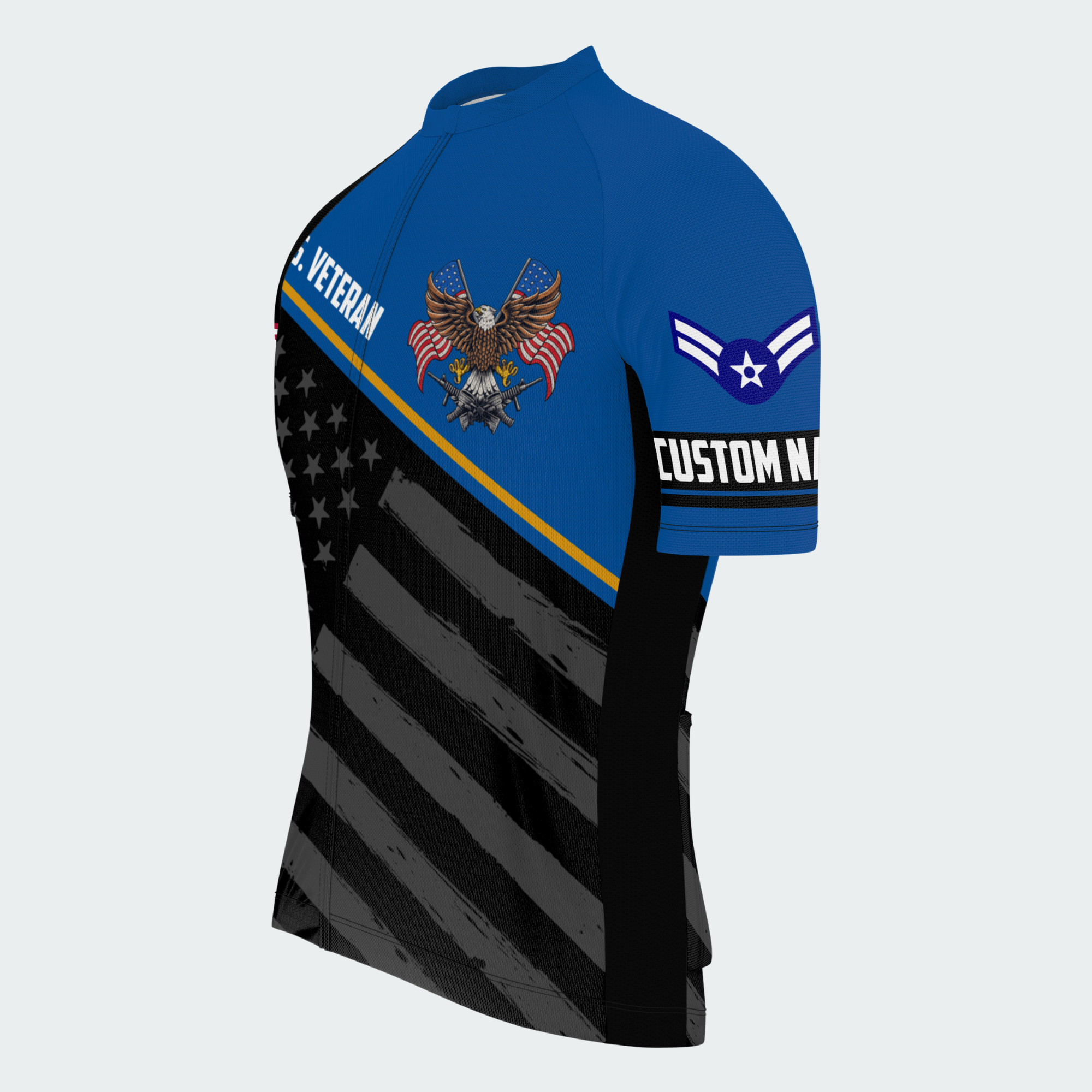 Men’s Personalized U.S. Air Force Veteran Legacy Cycling Jersey & Kit