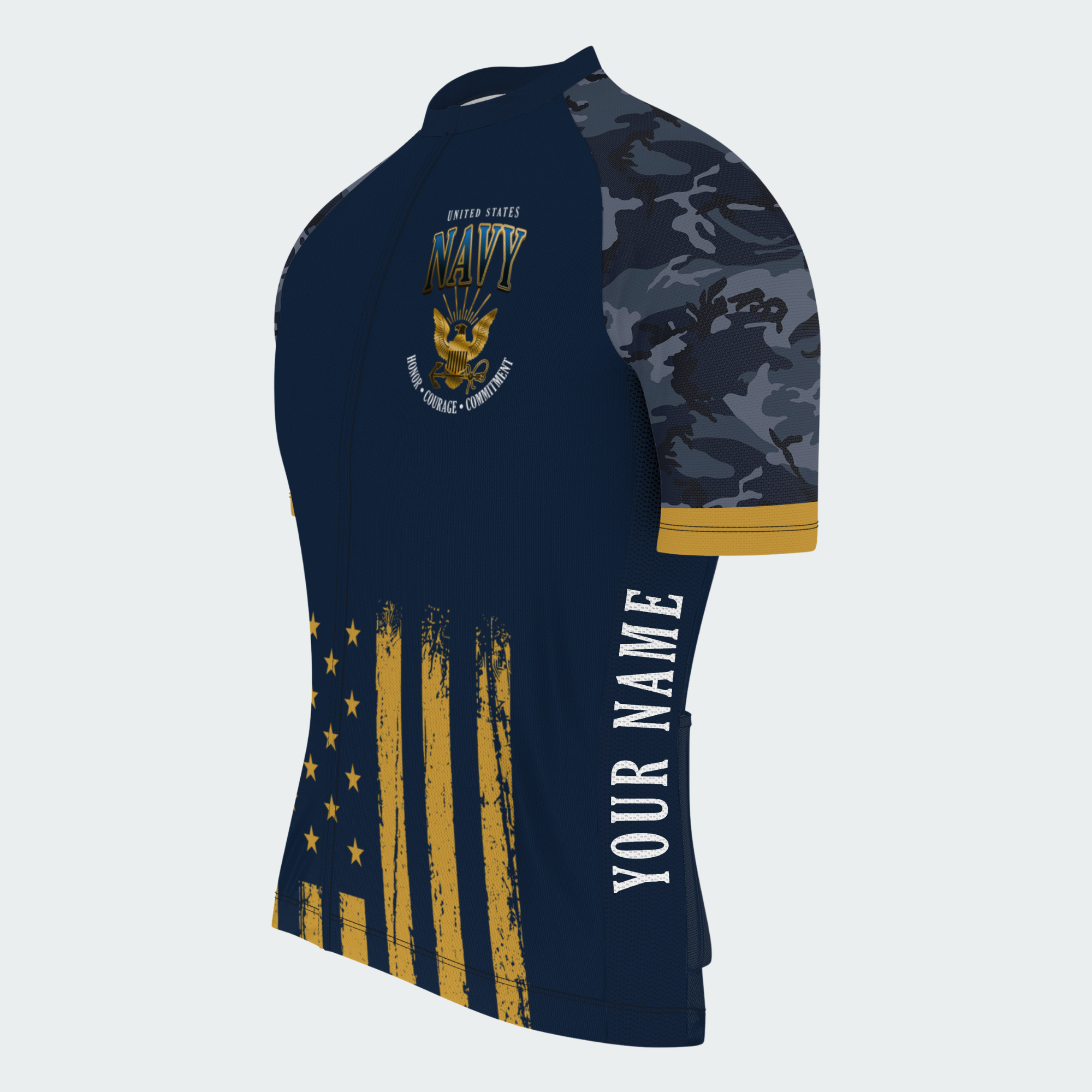 Men’s U.S. Navy Veteran Pride Cycling Jersey & Kit