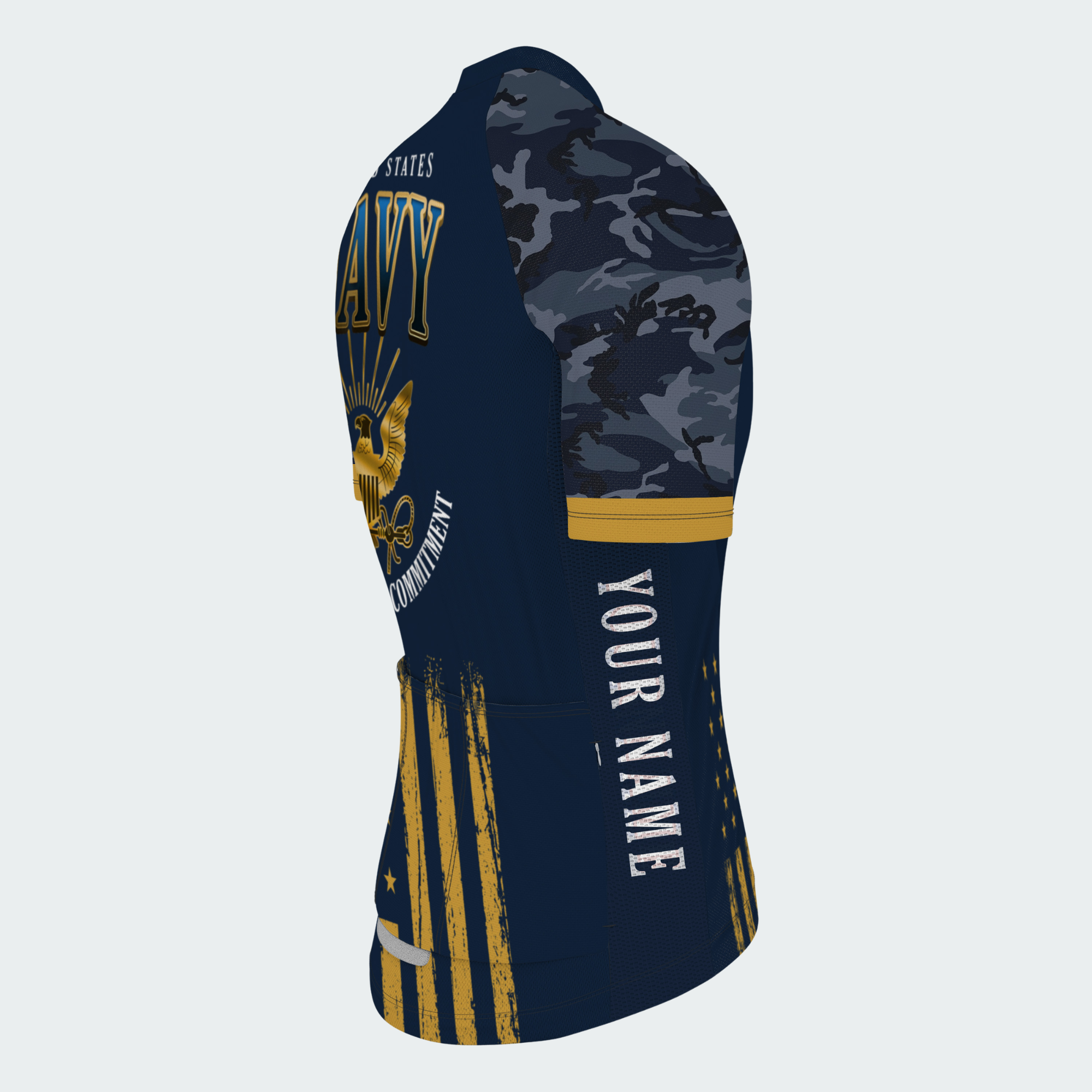Men’s U.S. Navy Veteran Pride Cycling Jersey & Kit