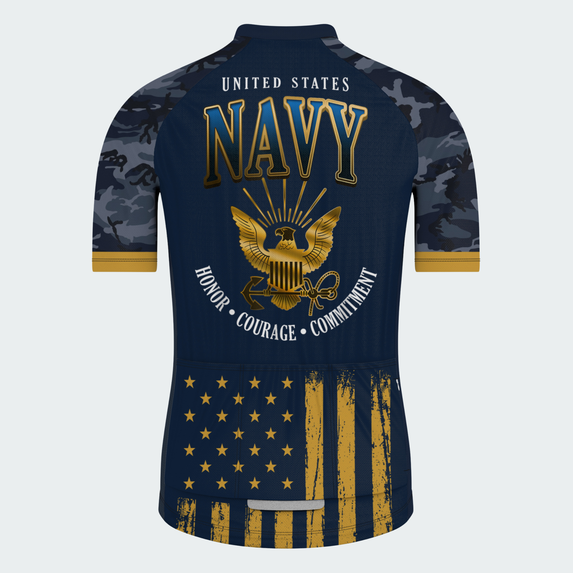 Men’s U.S. Navy Veteran Pride Cycling Jersey & Kit