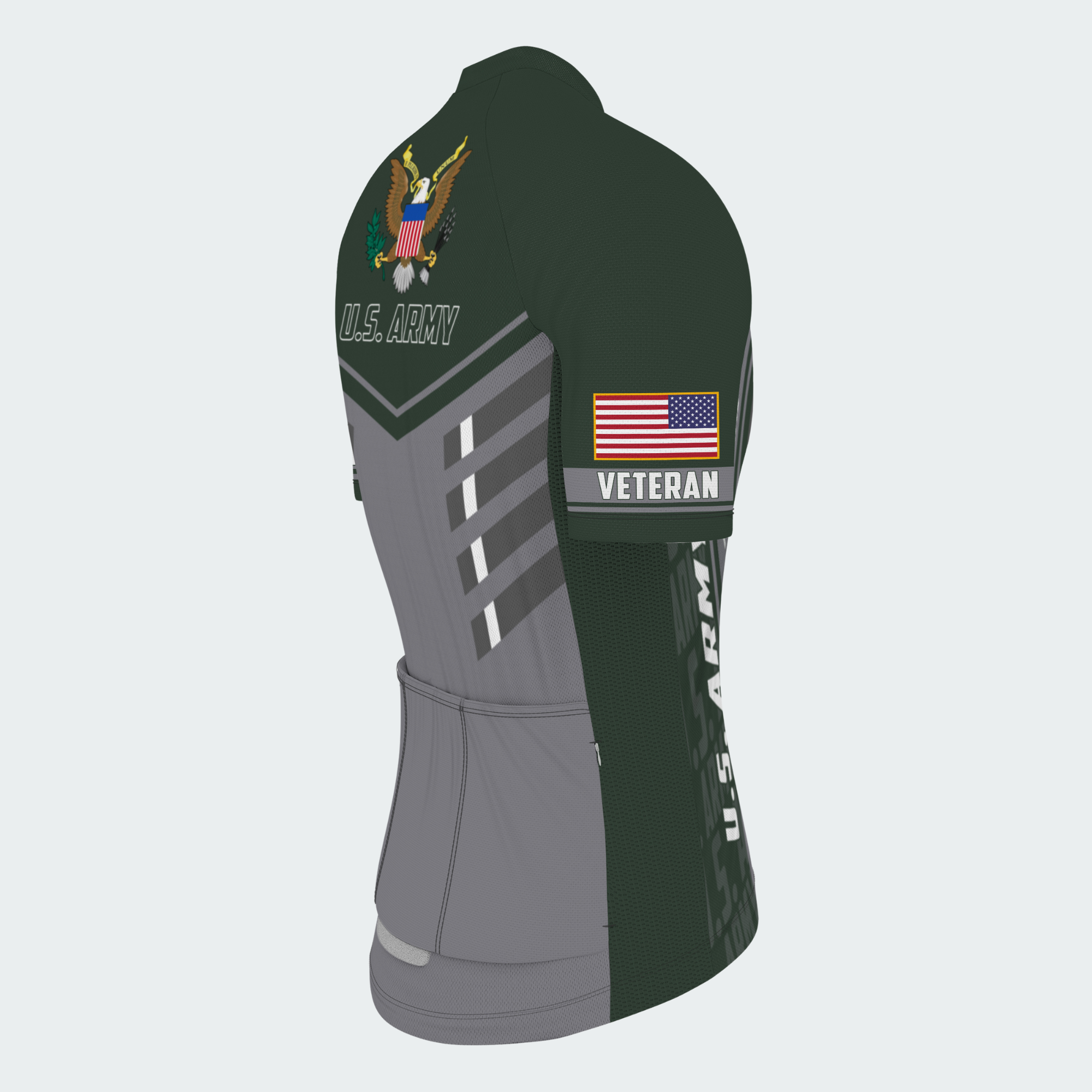 Men’s Personalized Army Veteran of The USA Cycling Jersey & Kit