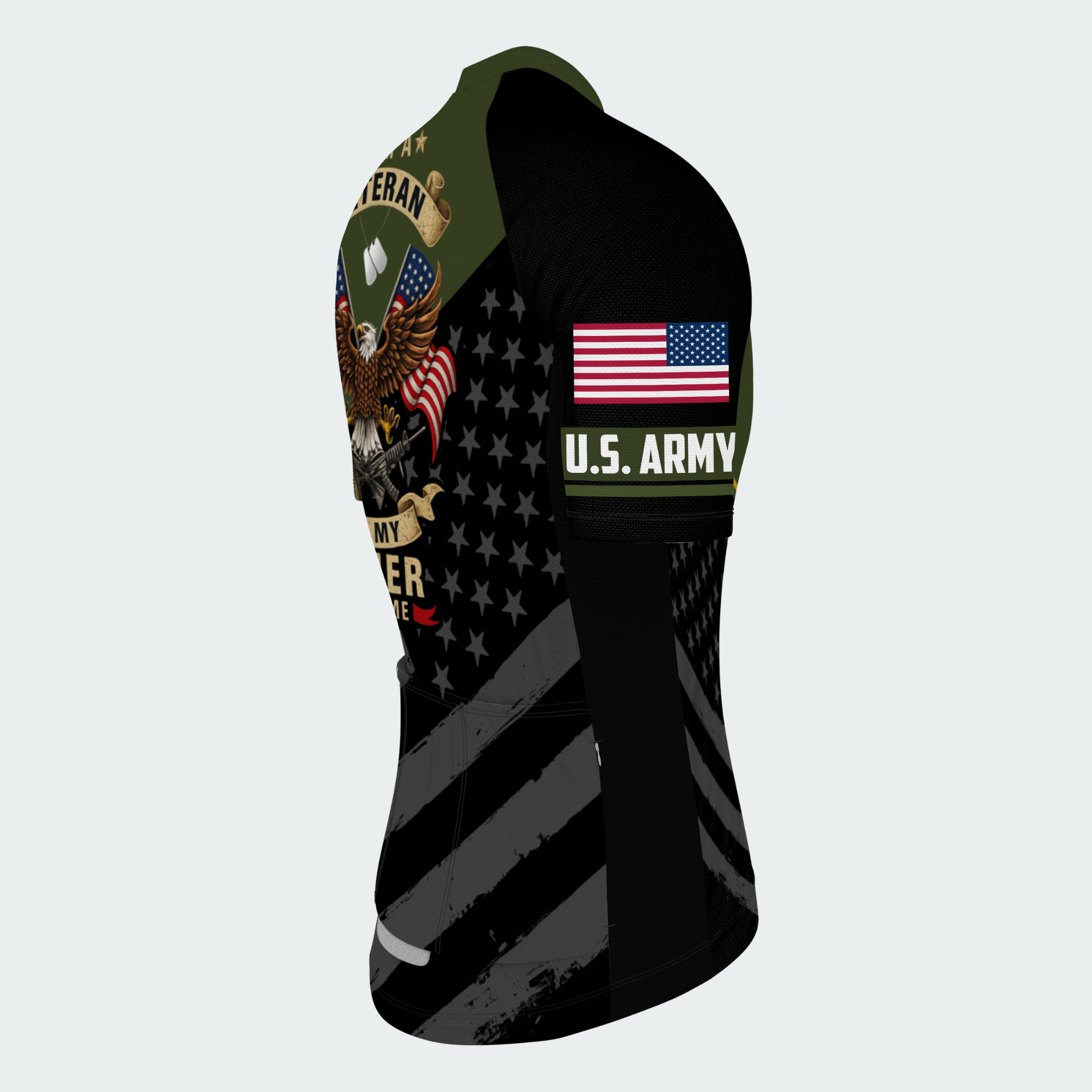 Men’s Personalized U.S. Army Veteran Legacy Cycling Jersey & Kit