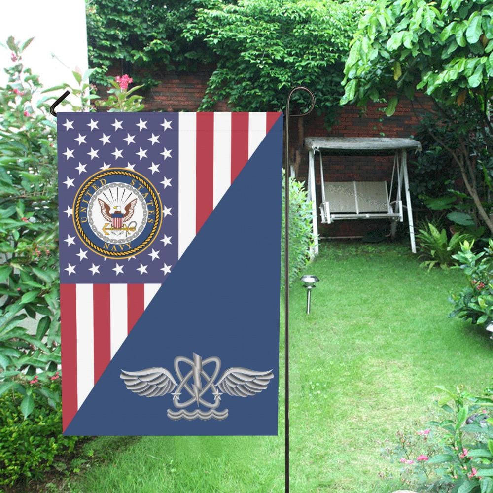 US Navy Naval aircrewman Navy AW House Flag 28 inches x 40 inches Twin-Side Printing-HouseFlag-Navy-Rate-Veterans Nation