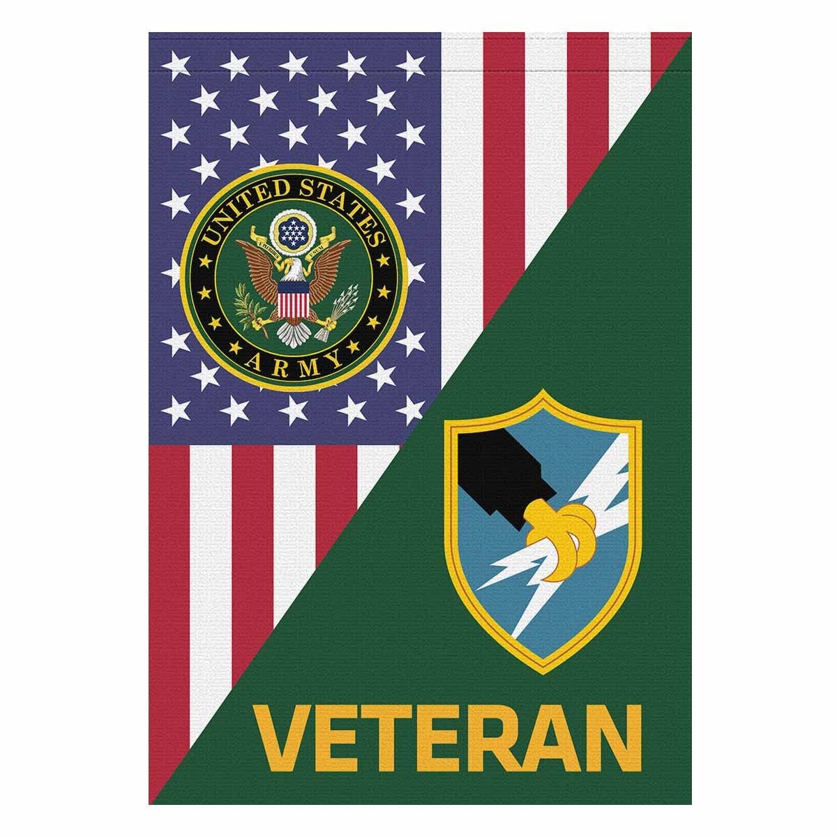 US Army Security Agency Veteran House Flag 28 Inch x 40 Inch Twin-Side Printing-HouseFlag-Army-Branch-Veterans Nation