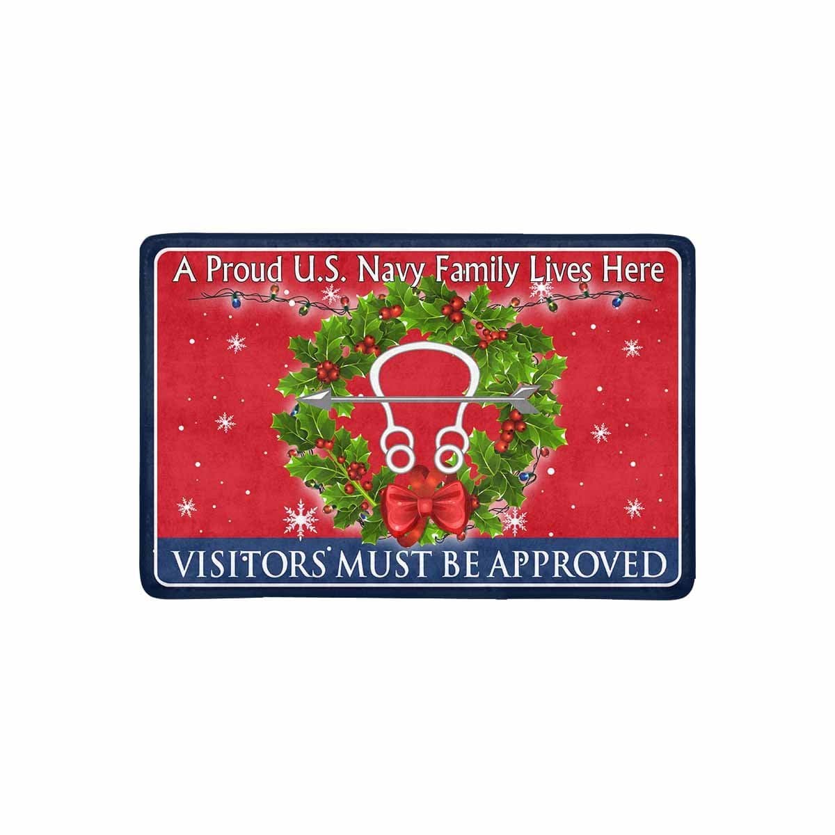 US Navy Sonar Technician Navy ST - Visitors must be approved-Doormat-Navy-Rate-Veterans Nation
