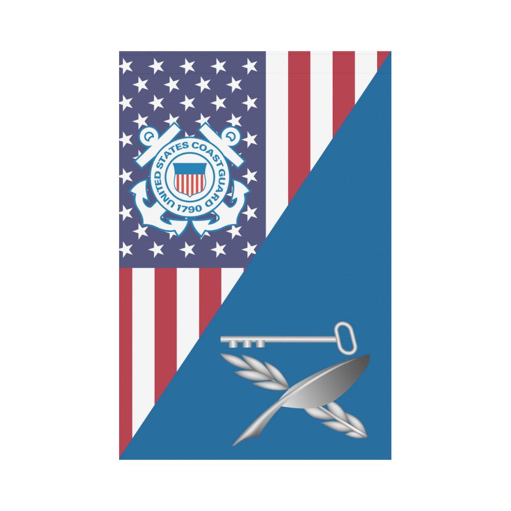 USCG CULINARY SPECIALIST CS Garden Flag/Yard Flag 12 inches x 18 inches-GDFlag-USCG-Rate-Veterans Nation
