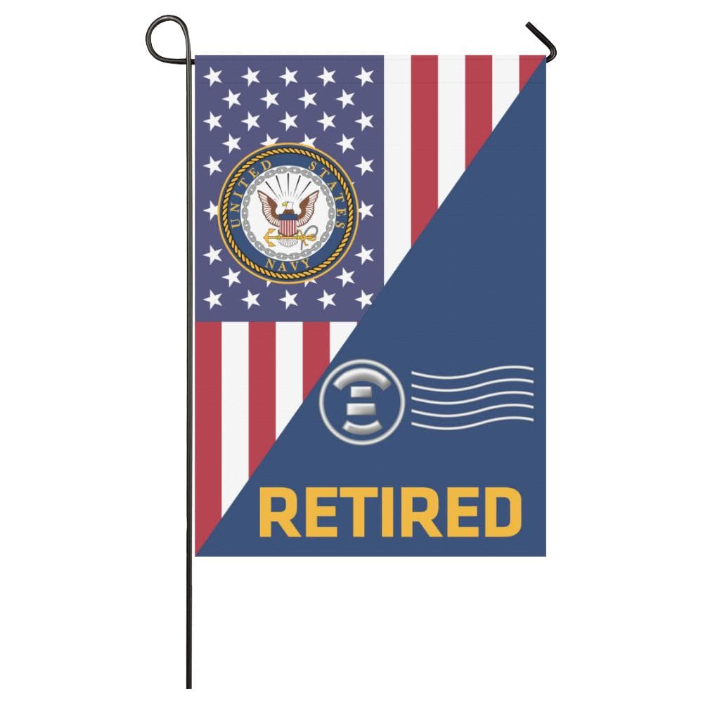 US Navy Postal Clerk Navy PC Retired House Flag 28 inches x 40 inches Twin-Side Printing-HouseFlag-Navy-Rate-Veterans Nation