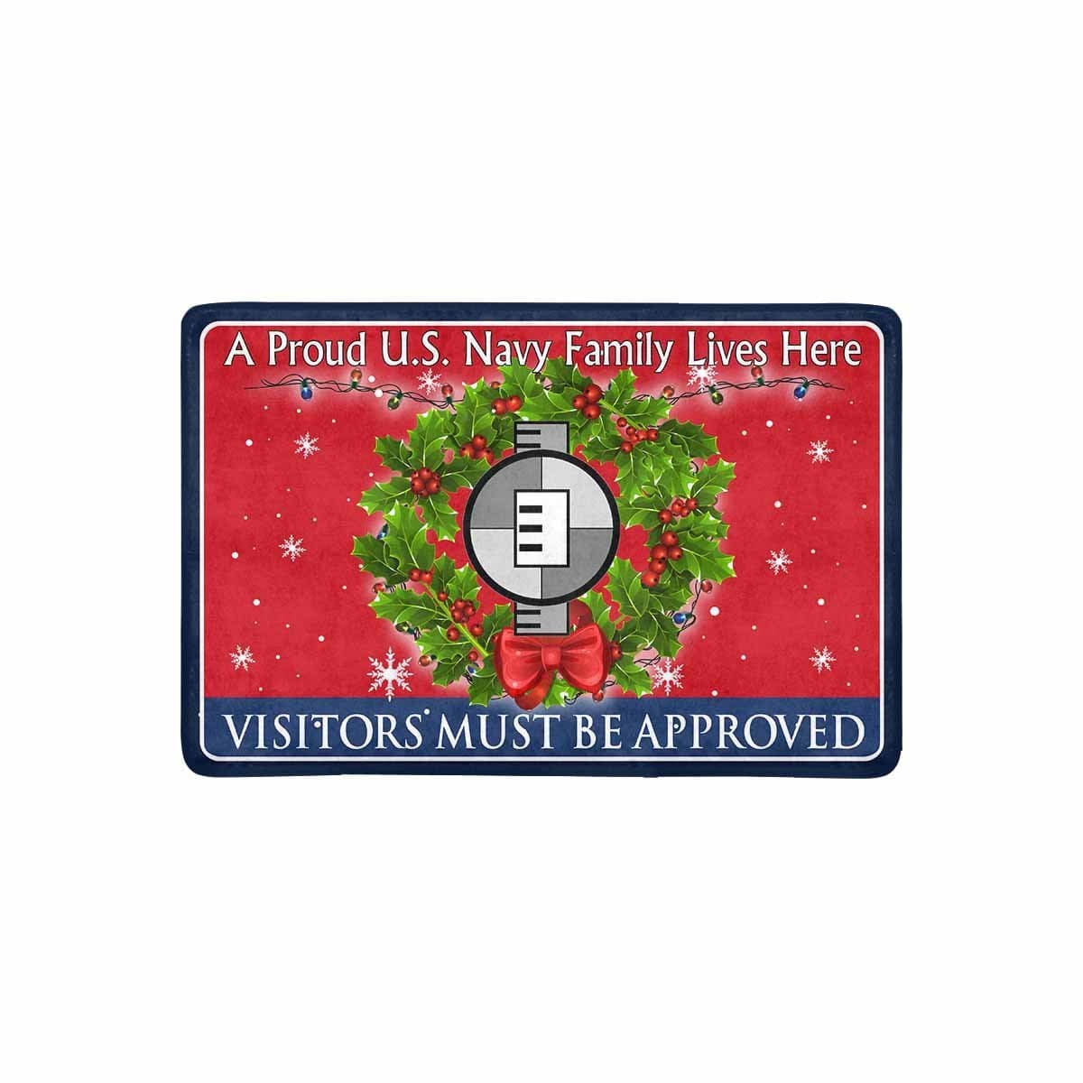 US Navy Engineering Aide Navy EA - Visitors must be approved-Doormat-Navy-Rate-Veterans Nation