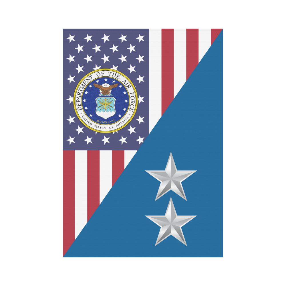US Air Force O-8 Major General Maj G O8 House Flag 28 inches x 40 inches Twin-Side Printing-HouseFlag-USAF-Ranks-Veterans Nation