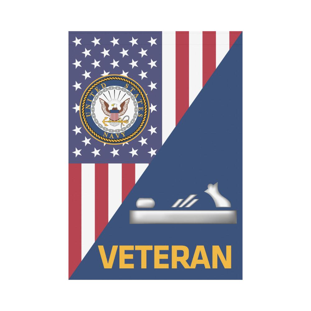 US Navy Patternmaker Navy PM Veteran House Flag 28 inches x 40 inches Twin-Side Printing-HouseFlag-Navy-Rate-Veterans Nation