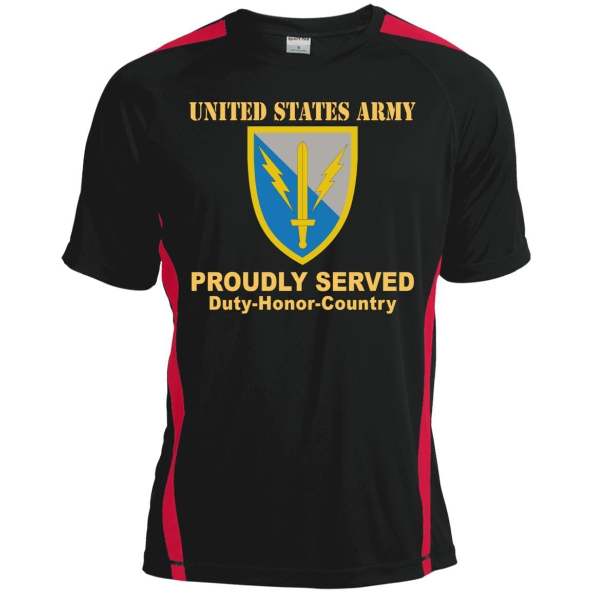 US ARMY 201 BATTLEFIELD SURVEILLANCE- Proudly Served T-Shirt On Front For Men-TShirt-Army-Veterans Nation