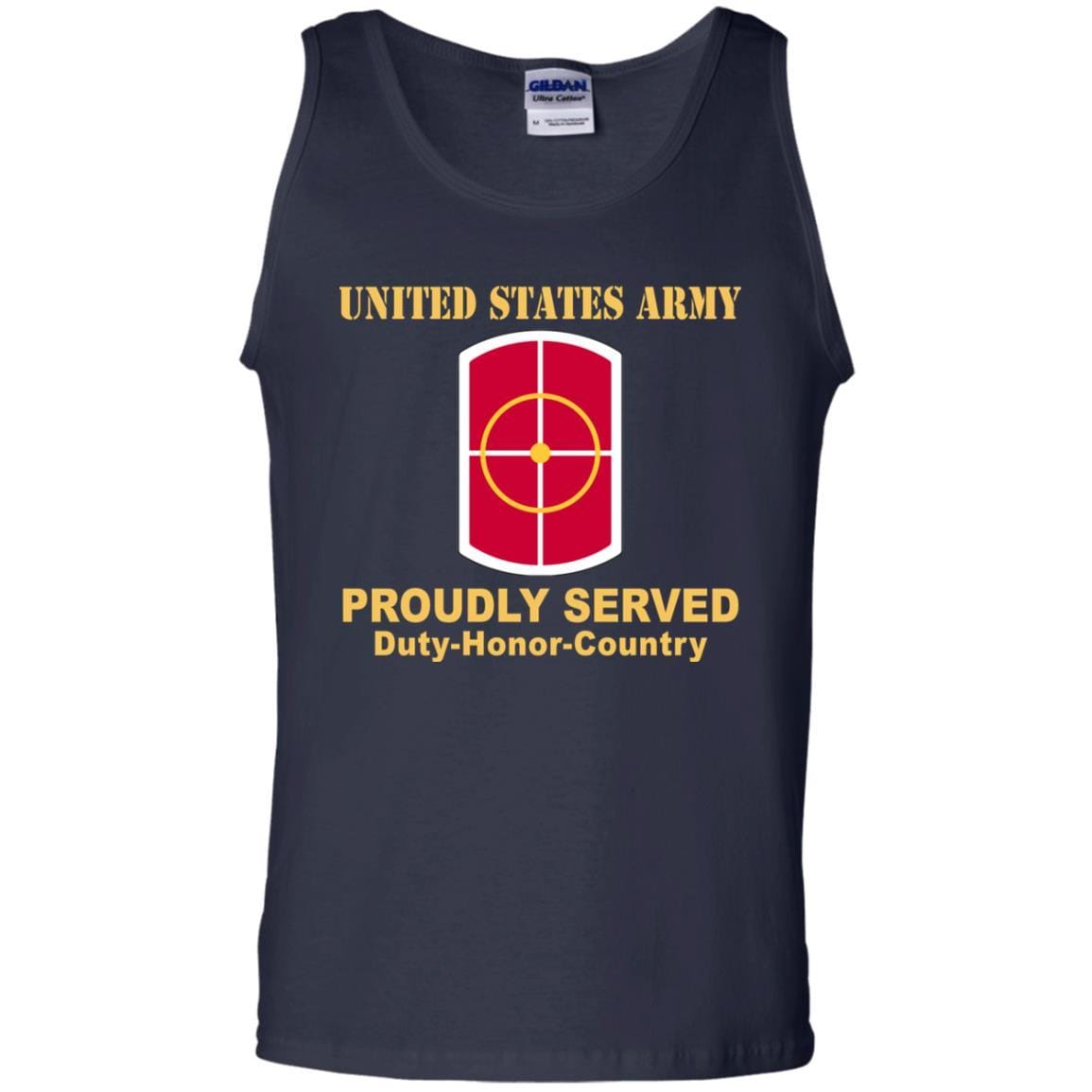 US ARMY 420TH ENGINEER BRIGADE- Proudly Served T-Shirt On Front For Men-TShirt-Army-Veterans Nation