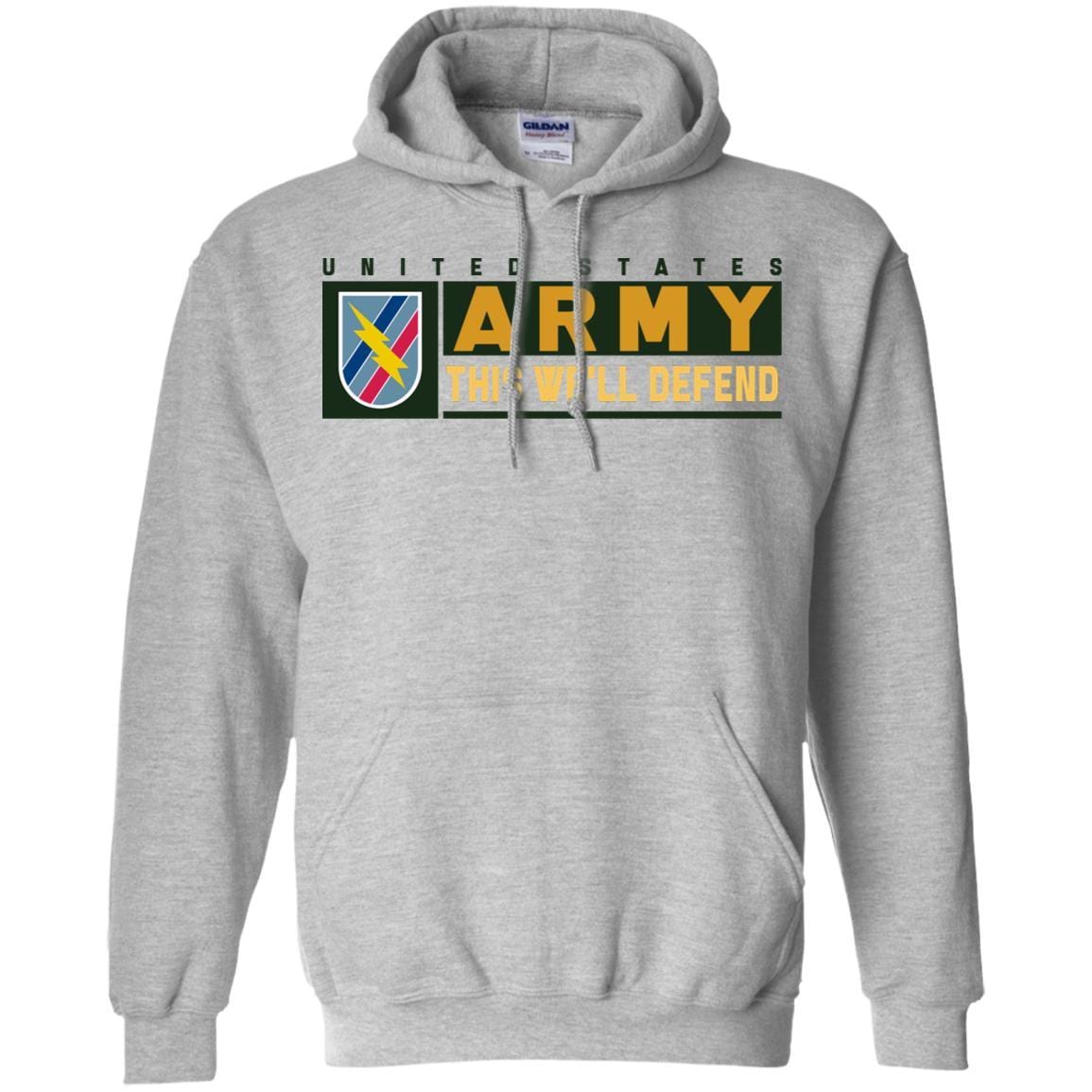 US Army 48TH INFANTRY BRIGADE COMBAT TEAM- This We'll Defend T-Shirt On Front For Men-TShirt-Army-Veterans Nation
