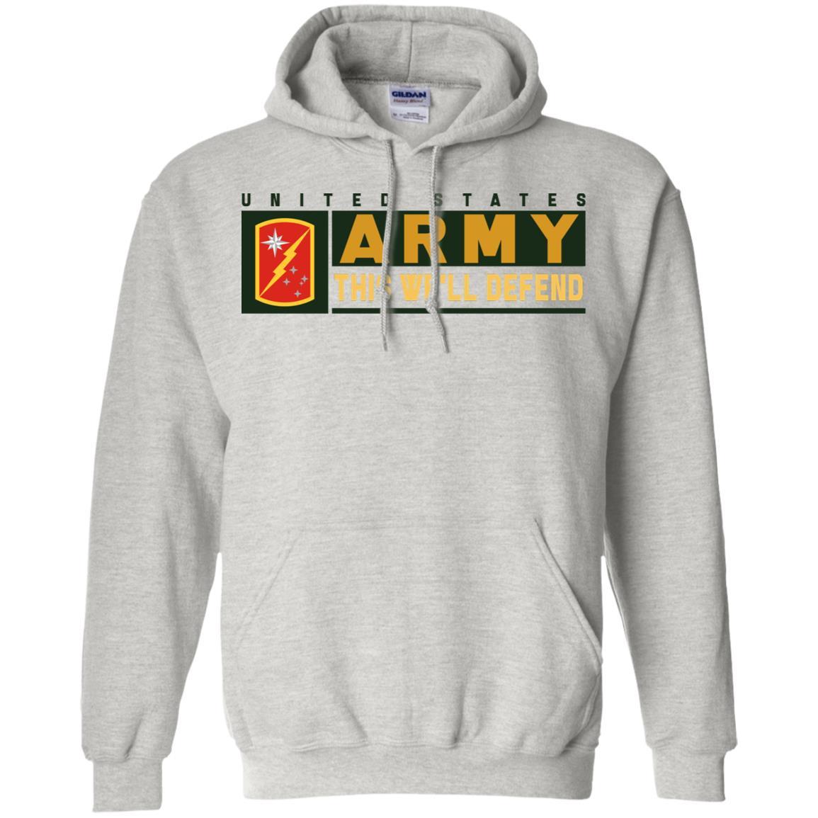 US Army 45TH SUSTAINMENT BRIGADE- This We'll Defend T-Shirt On Front For Men-TShirt-Army-Veterans Nation