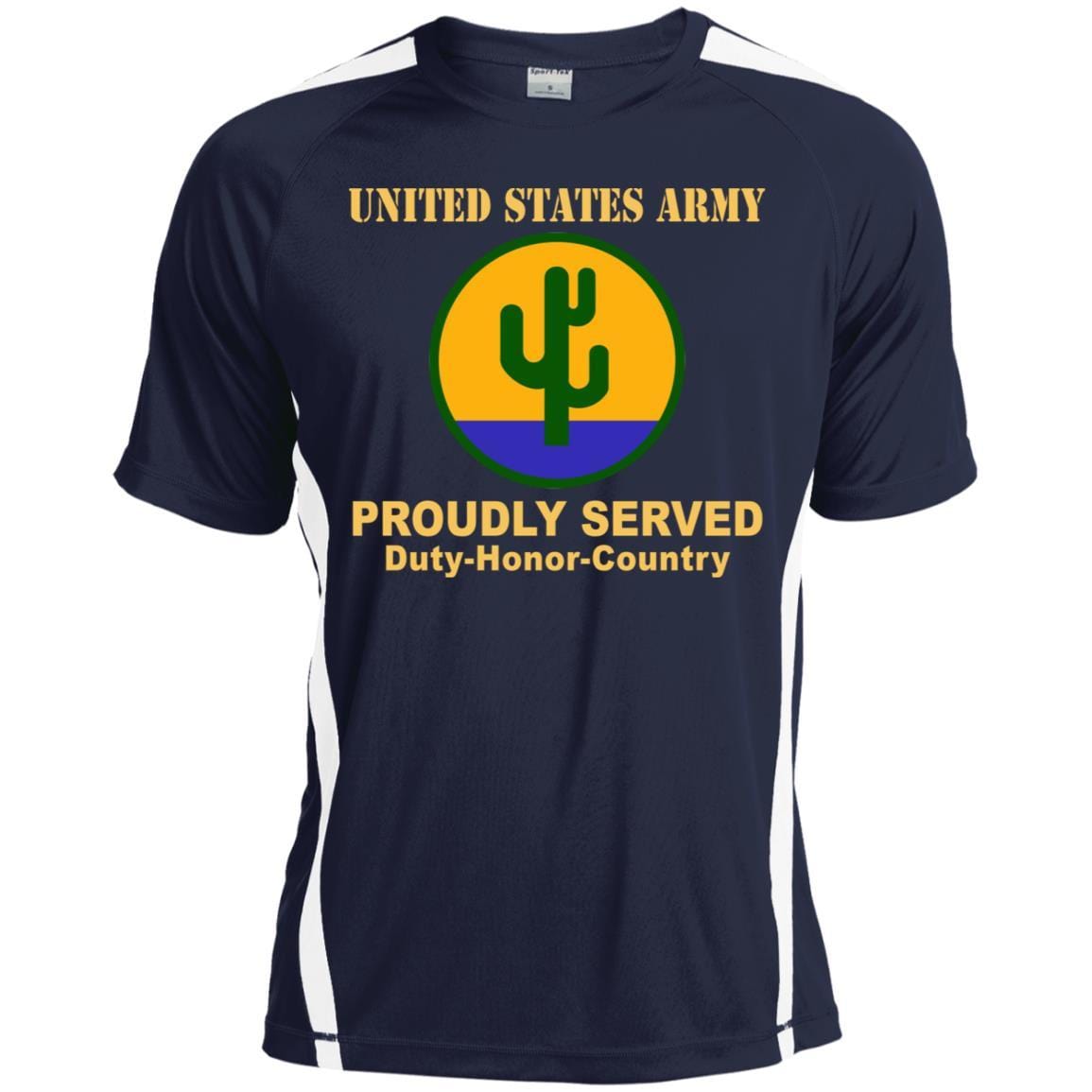 US ARMY 103 SUSTAINMENT COMMAND - Proudly Served T-Shirt On Front For Men-TShirt-Army-Veterans Nation
