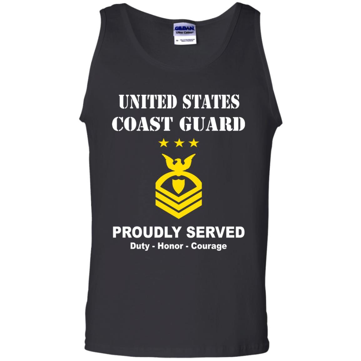 US Coast Guard E-9 Master Chief Petty Officer Of The Coast Guard E9 MCPOC Chief Petty Officer (Special) Men Front USCG T Shirt-TShirt-USCG-Veterans Nation