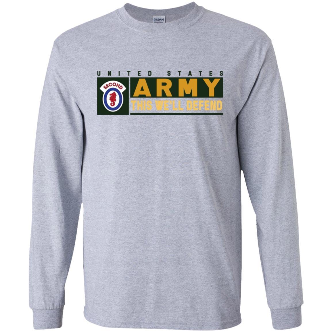 US Army 2ND ENGINEER BRIGADE- This We'll Defend T-Shirt On Front For Men-TShirt-Army-Veterans Nation