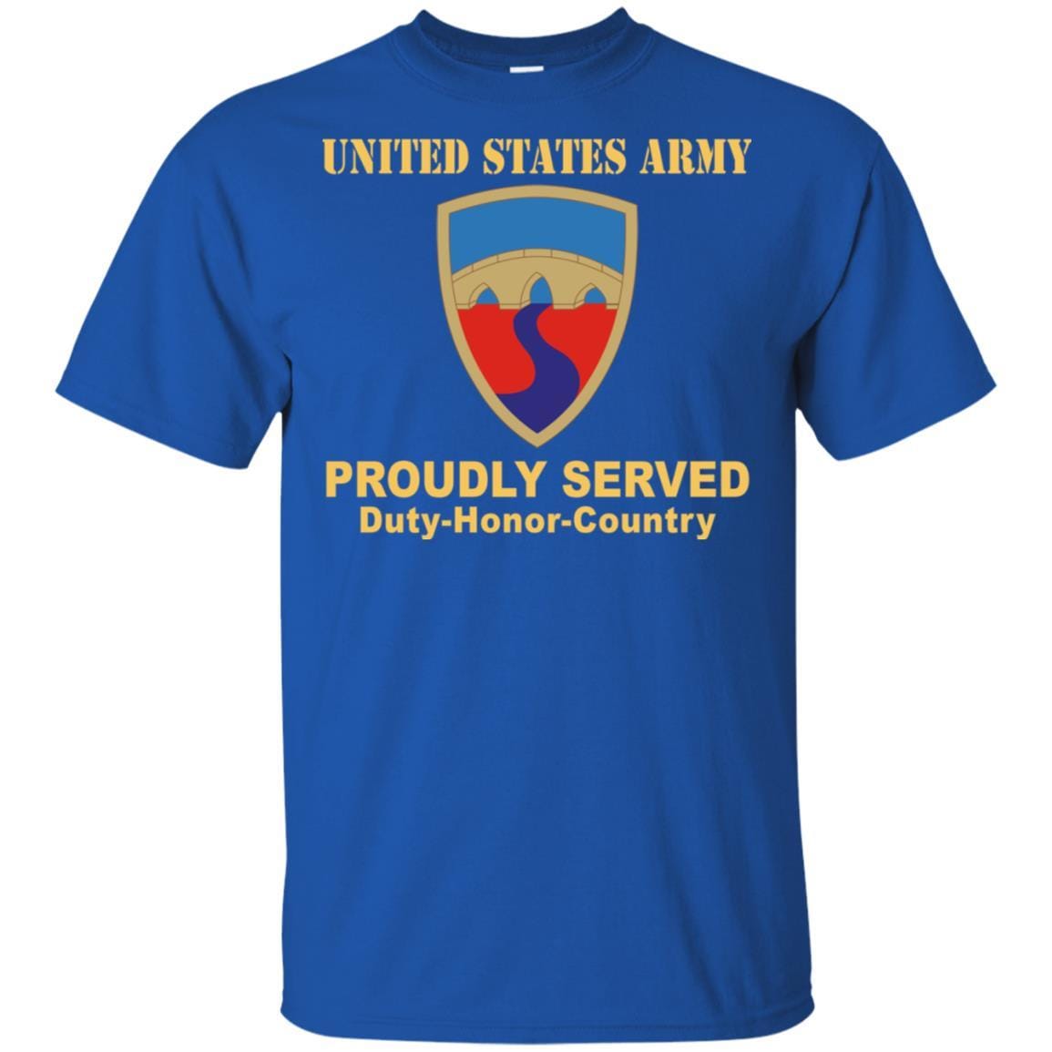 US ARMY 304TH SUSTAINMENT BRIGADE- Proudly Served T-Shirt On Front For Men-TShirt-Army-Veterans Nation