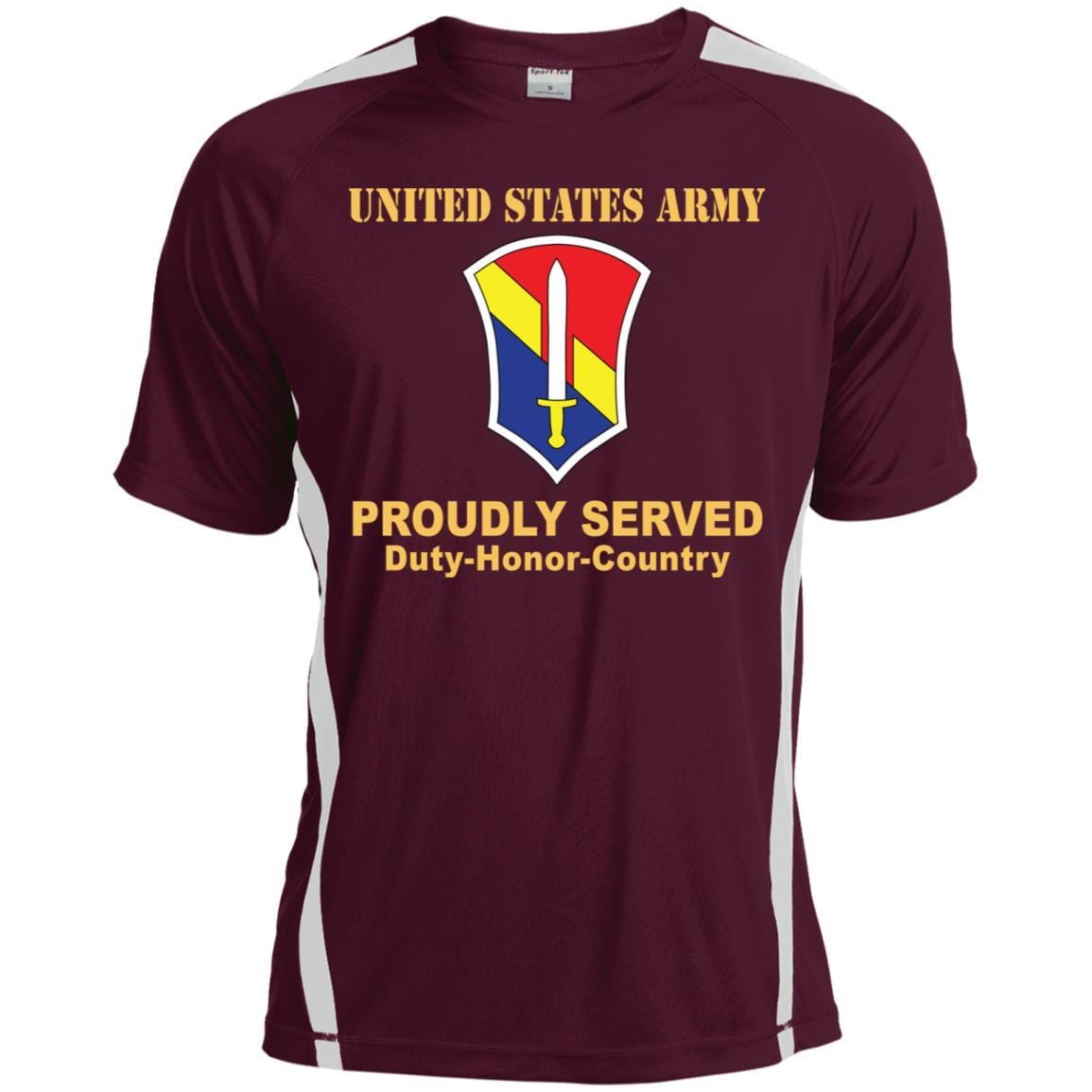 US ARMY 1 FIELD FORCE, VIETNAM- Proudly Served T-Shirt On Front For Men-TShirt-Army-Veterans Nation