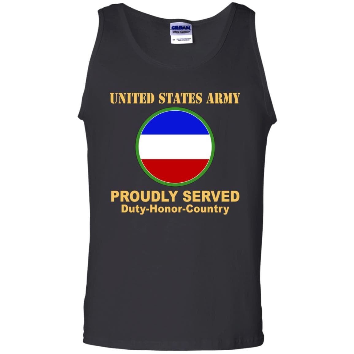 US ARMY CSIB FORCES COMMAND- Proudly Served T-Shirt On Front For Men-TShirt-Army-Veterans Nation