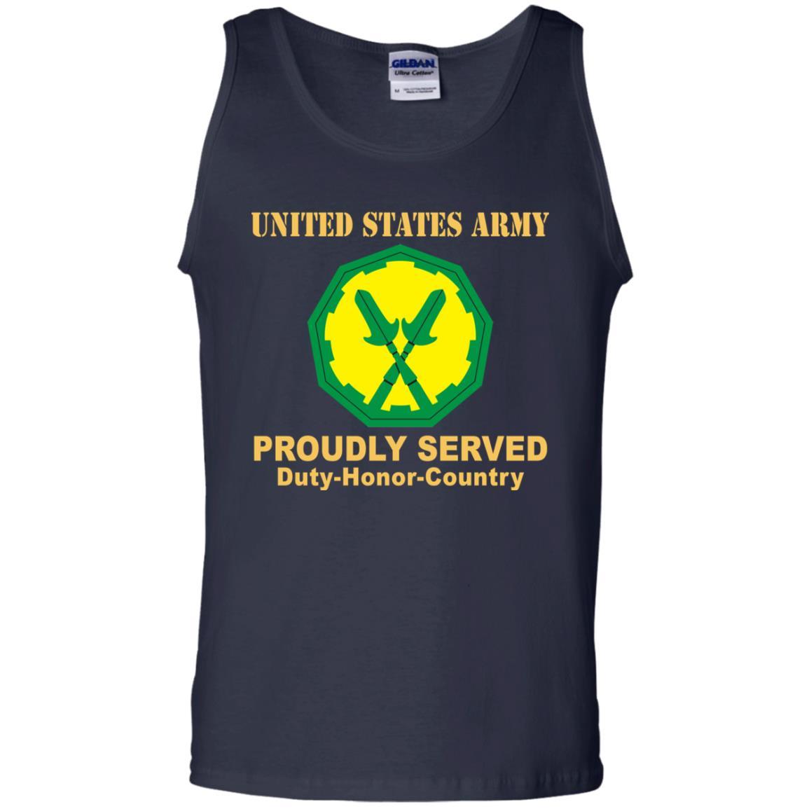 US ARMY 290TH MILITARY POLICE BRIGADE- Proudly Served T-Shirt On Front For Men-TShirt-Army-Veterans Nation