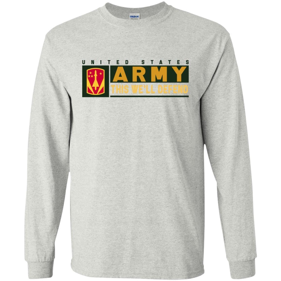 US Army 31ST AIR DEFENSE ARTILLERY BRIGADE- This We'll Defend T-Shirt On Front For Men-TShirt-Army-Veterans Nation