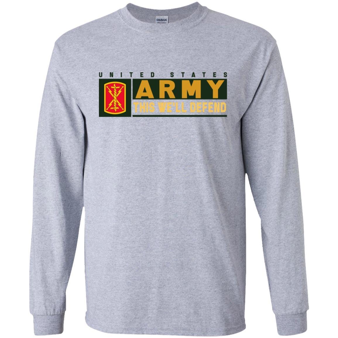 US Army 17TH FIRST ARTILLERY BRIGADE- This We'll Defend T-Shirt On Front For Men-TShirt-Army-Veterans Nation