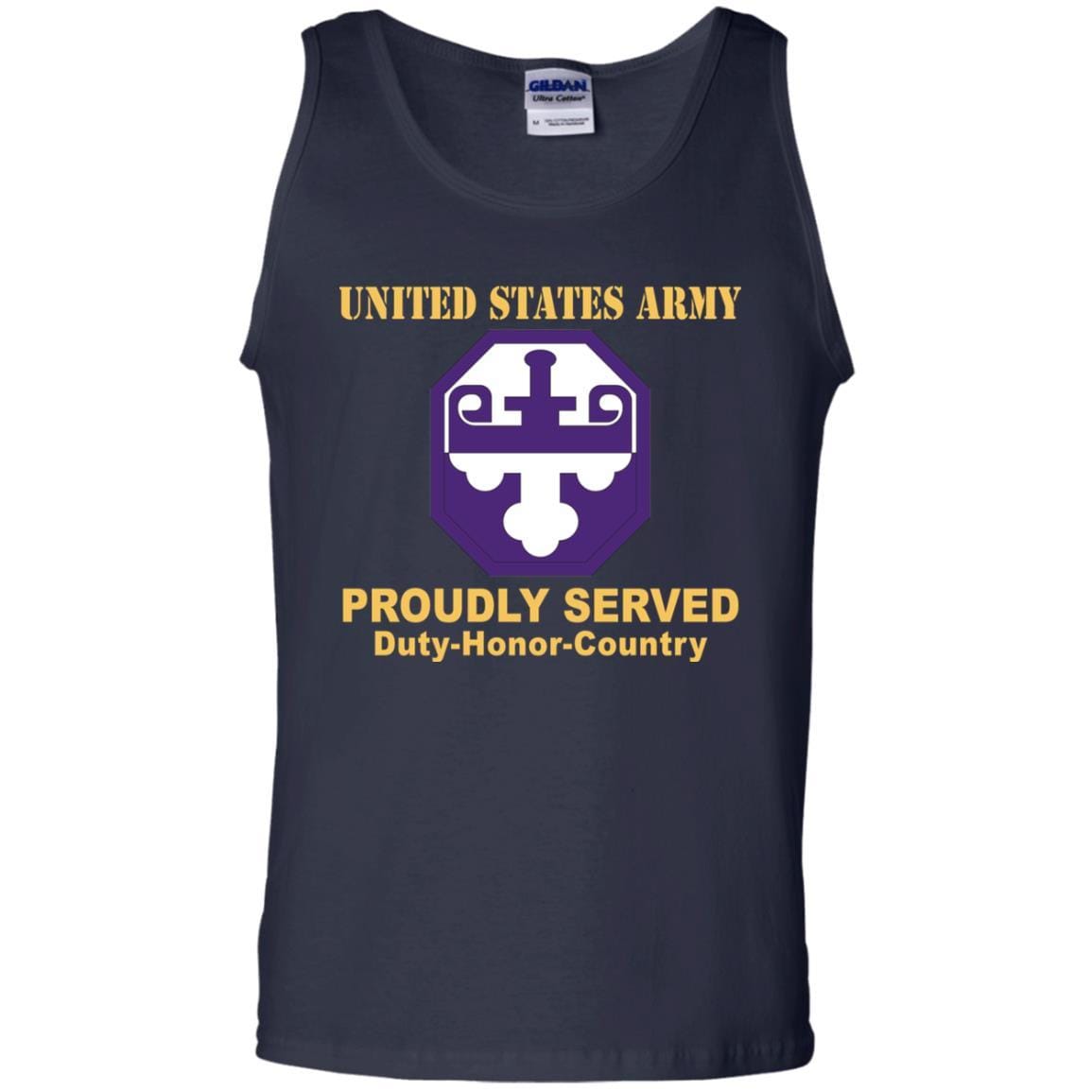 US ARMY 352 CIVIL AFFAIRS COMMAND- Proudly Served T-Shirt On Front For Men-TShirt-Army-Veterans Nation
