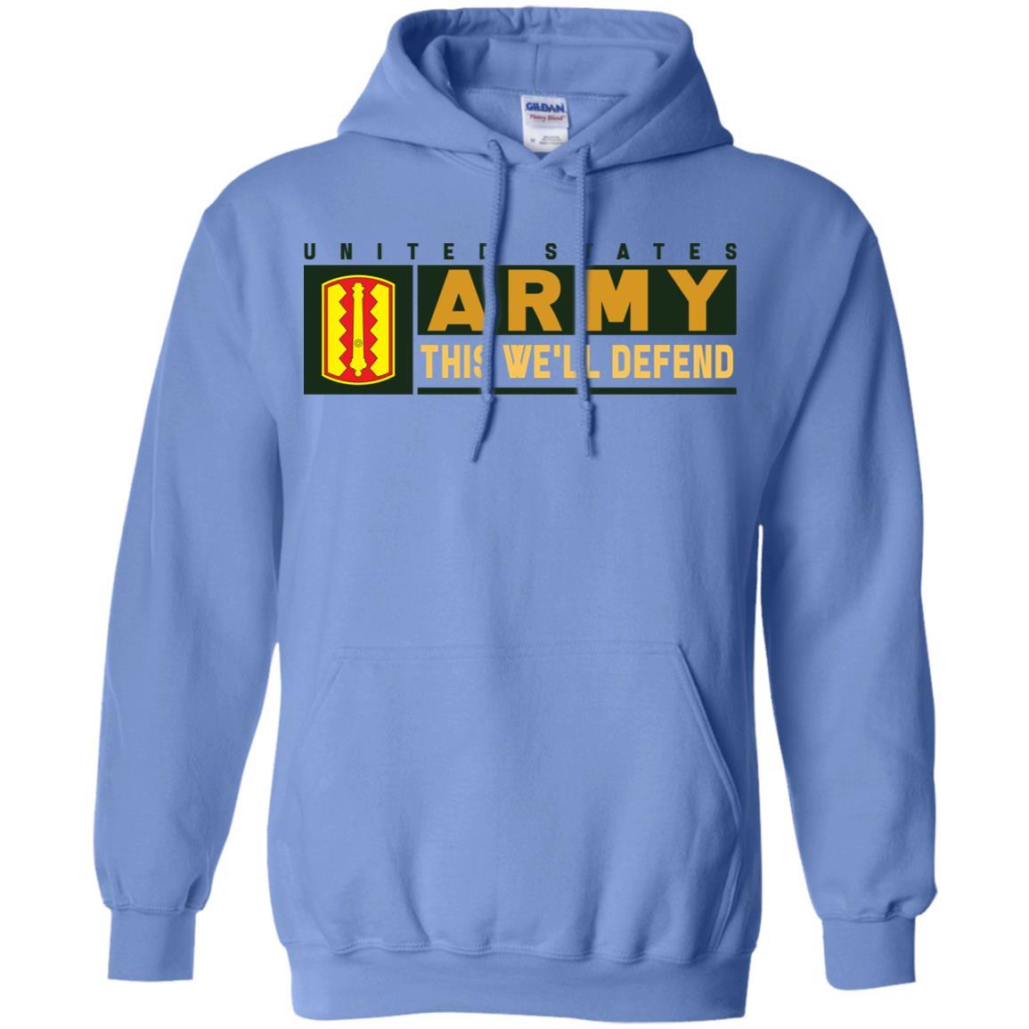 US Army 54 FIELD ARTILLERY BRIGADE- This We'll Defend T-Shirt On Front For Men-TShirt-Army-Veterans Nation